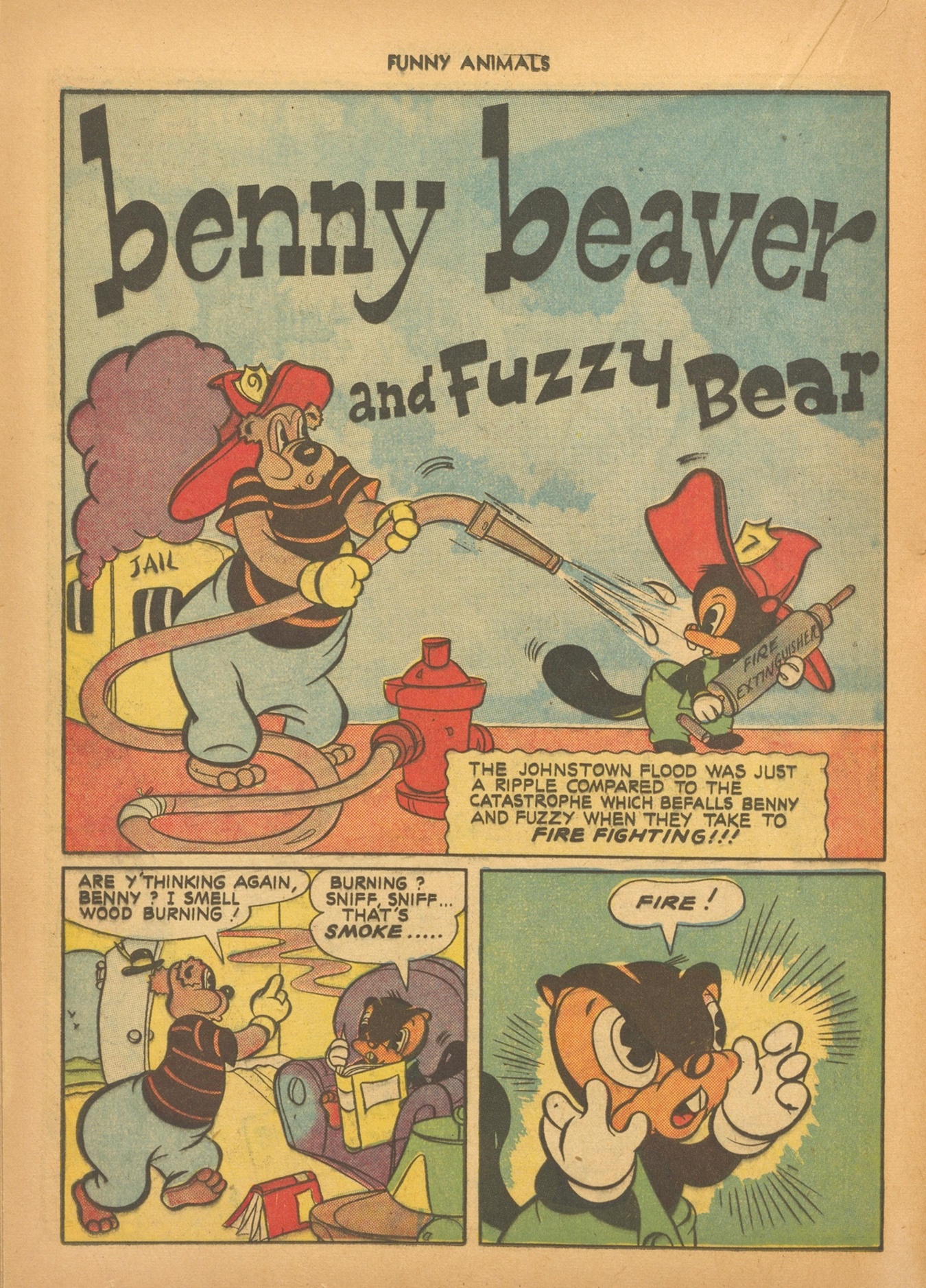 Read online Fawcett's Funny Animals comic -  Issue #12 - 36