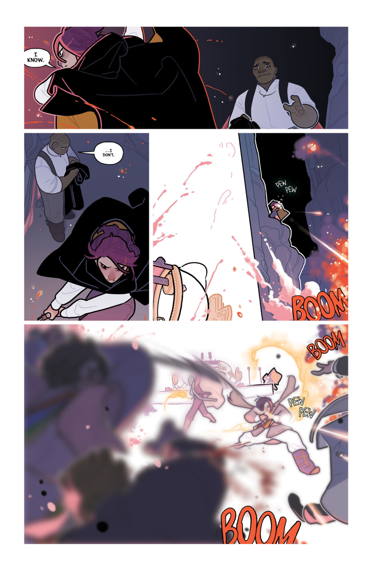 Read online Black Cloak comic -  Issue #6 - 24
