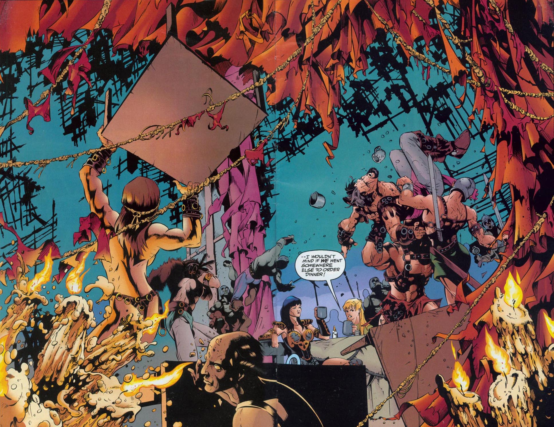 Read online Xena: Warrior Princess - The Dragon's Teeth comic -  Issue #1 - 4