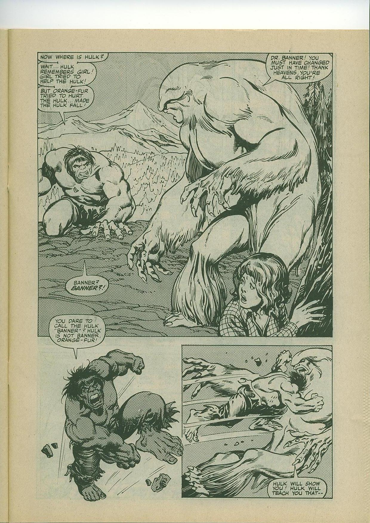 Read online The Incredible Hulk Weekly comic -  Issue #55 - 29