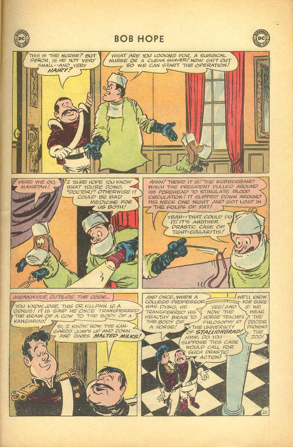 Read online The Adventures of Bob Hope comic -  Issue #91 - 27