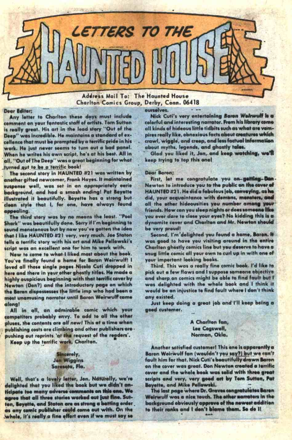 Read online Haunted comic -  Issue #23 - 13