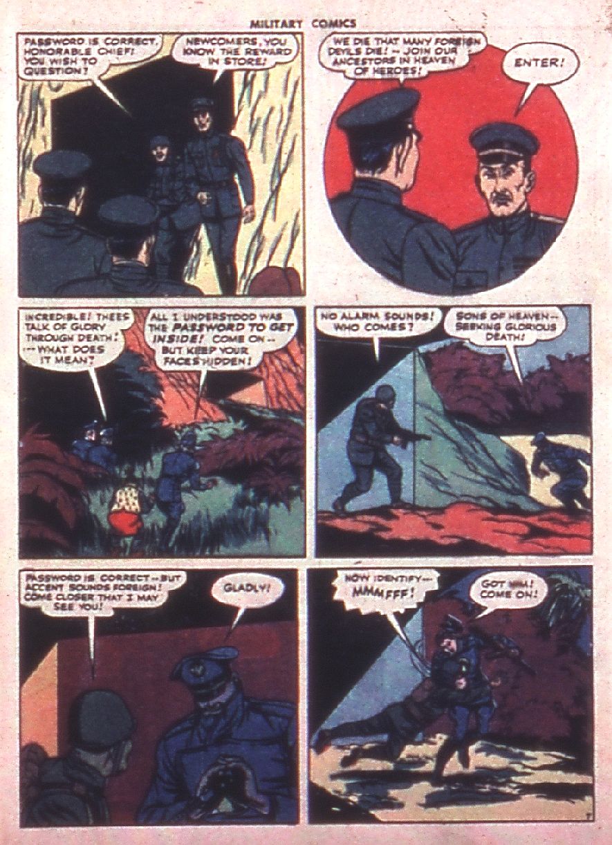 Read online Military Comics comic -  Issue #38 - 9