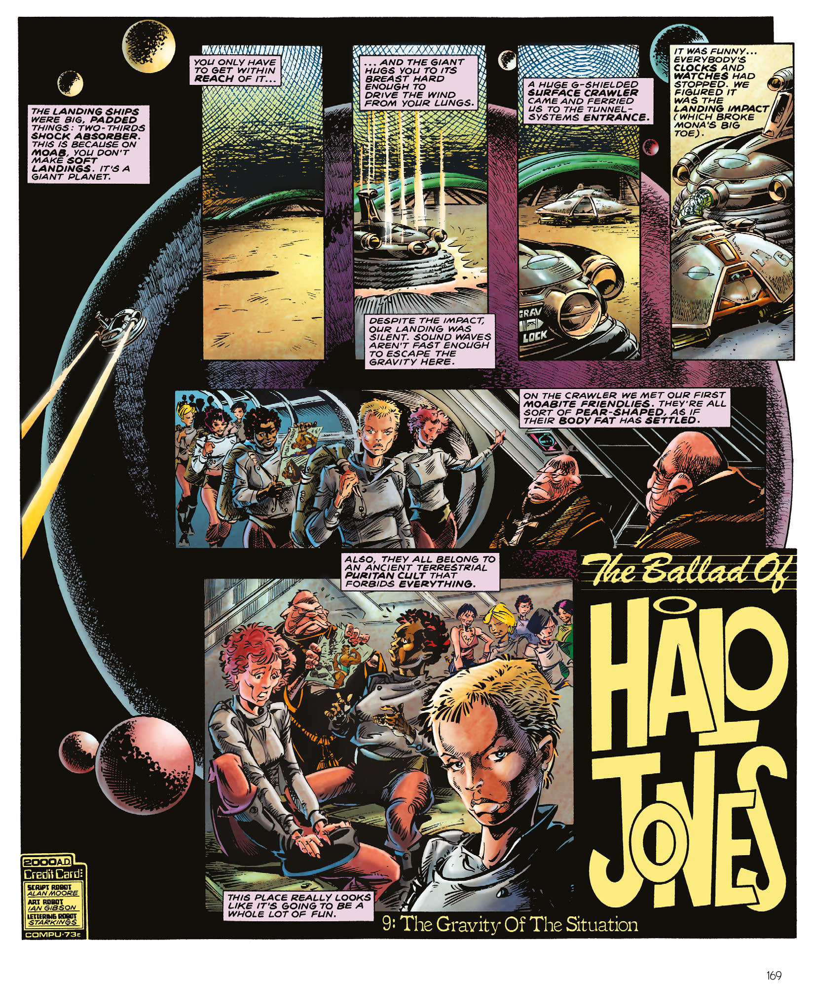 Read online The Ballad of Halo Jones: Full Colour Omnibus Edition comic -  Issue # TPB (Part 2) - 72