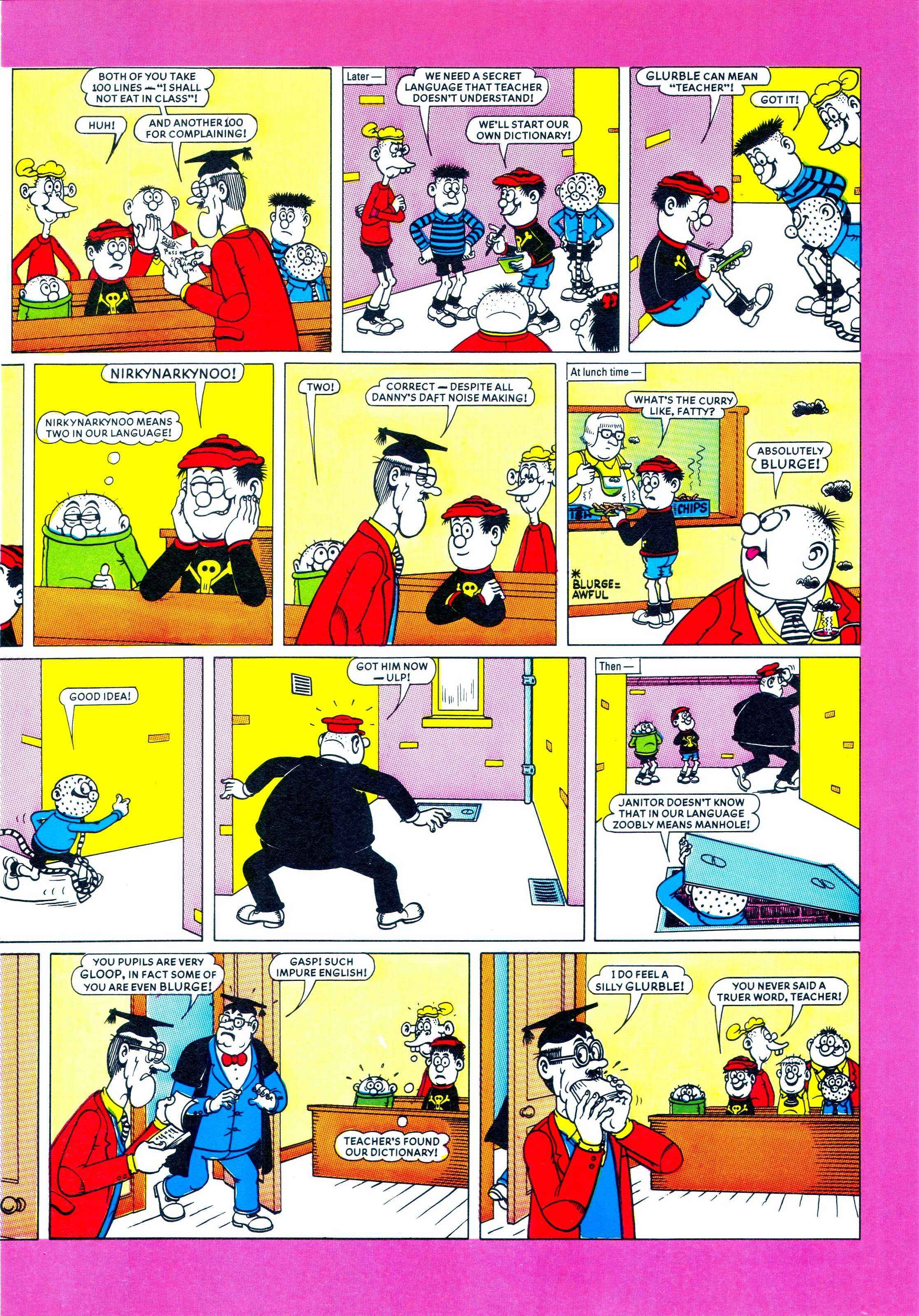 Read online Bash Street Kids comic -  Issue #1994 - 61