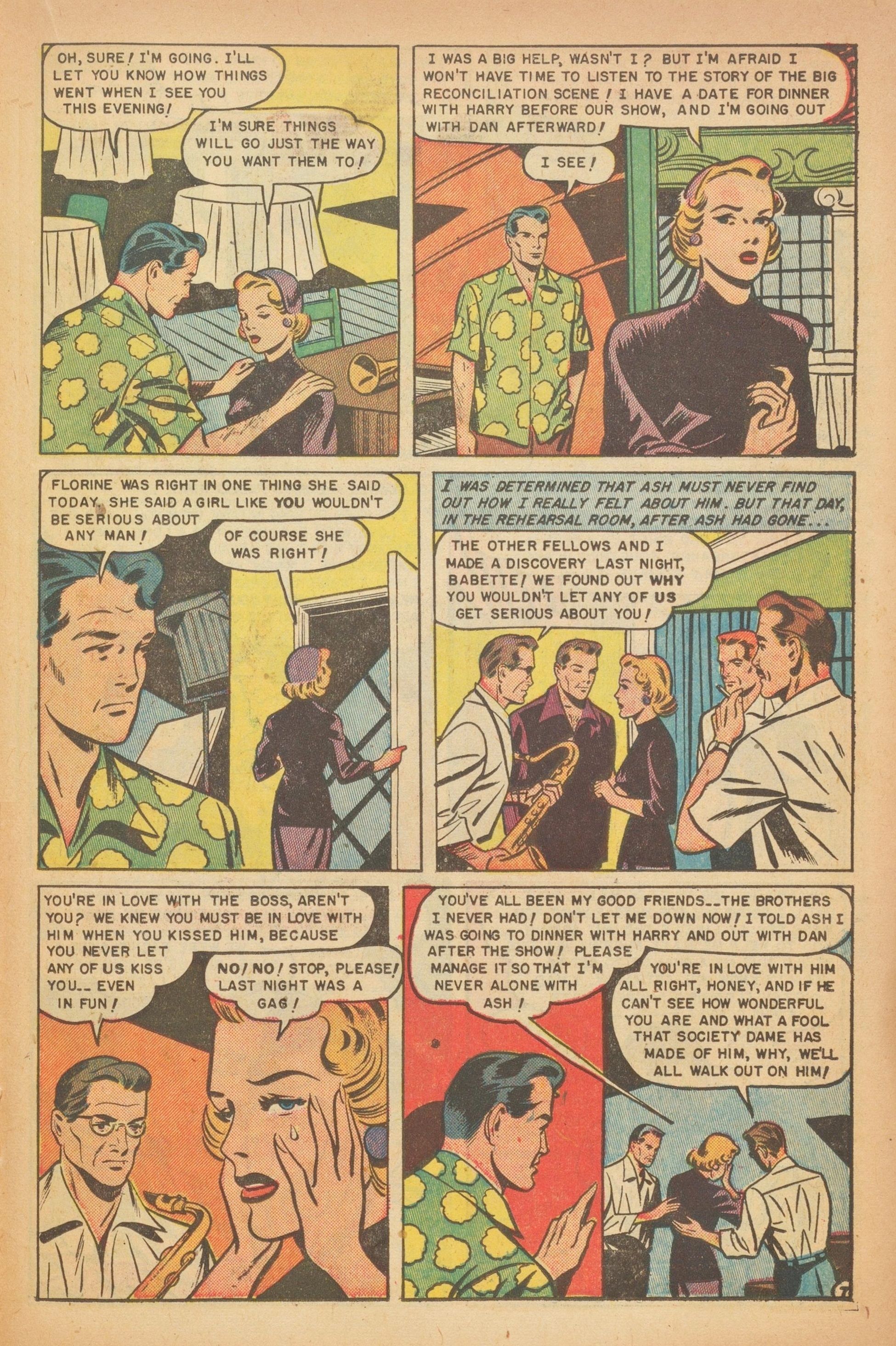 Read online Glamorous Romances comic -  Issue #58 - 23