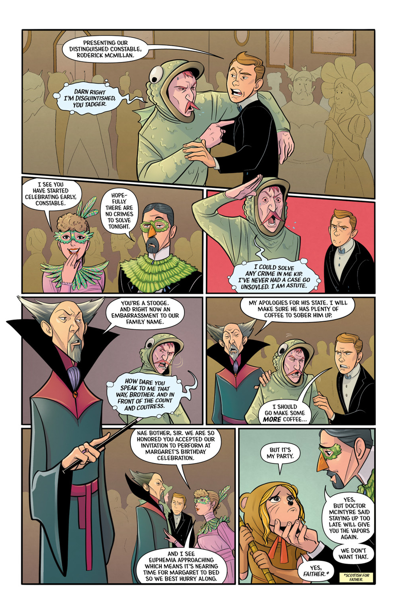 Read online Mysterium comic -  Issue #1 - 6