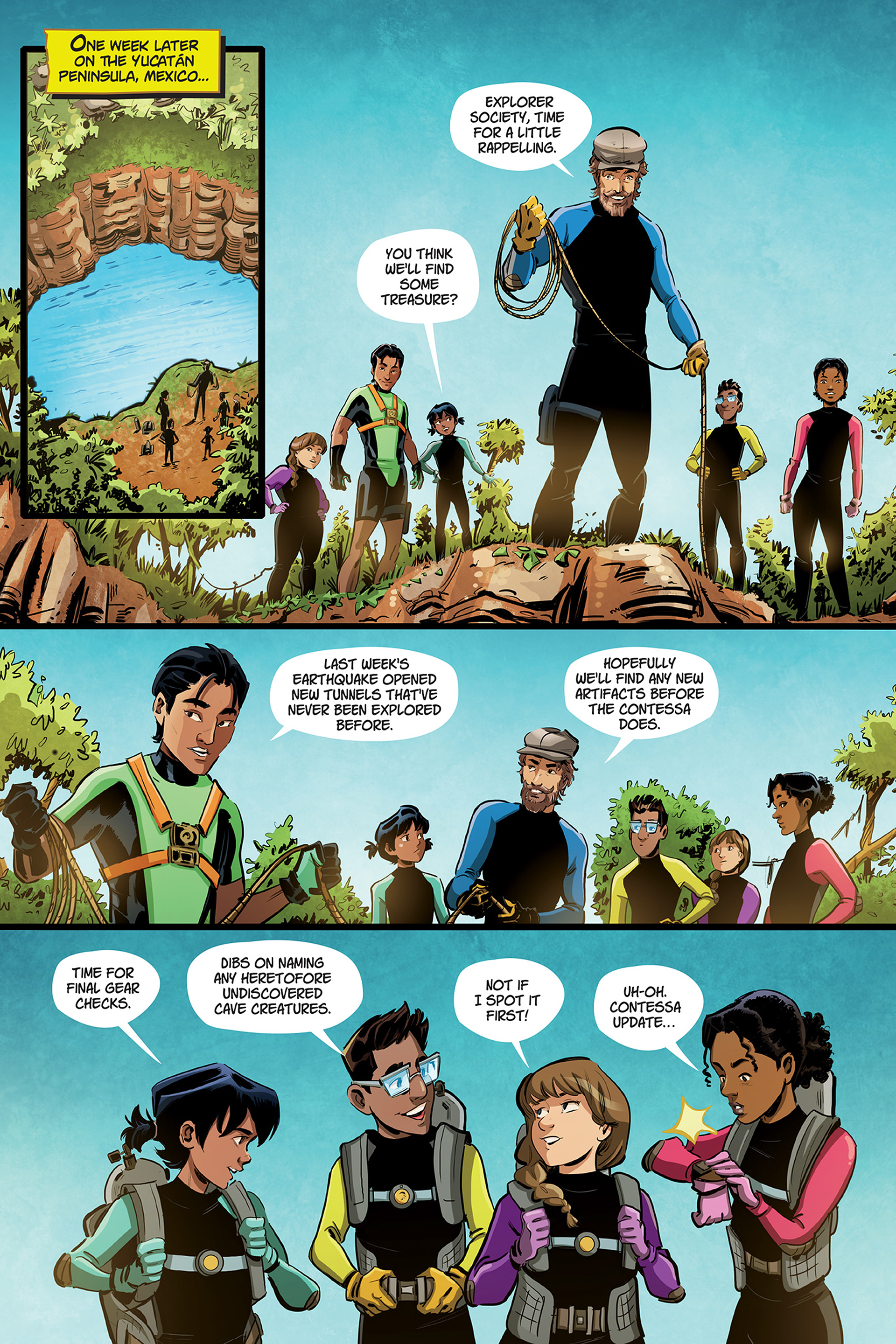 Read online Trackers Presents: Captain Nick & The Explorer Society - Compass of Mems comic -  Issue # TPB (Part 1) - 9