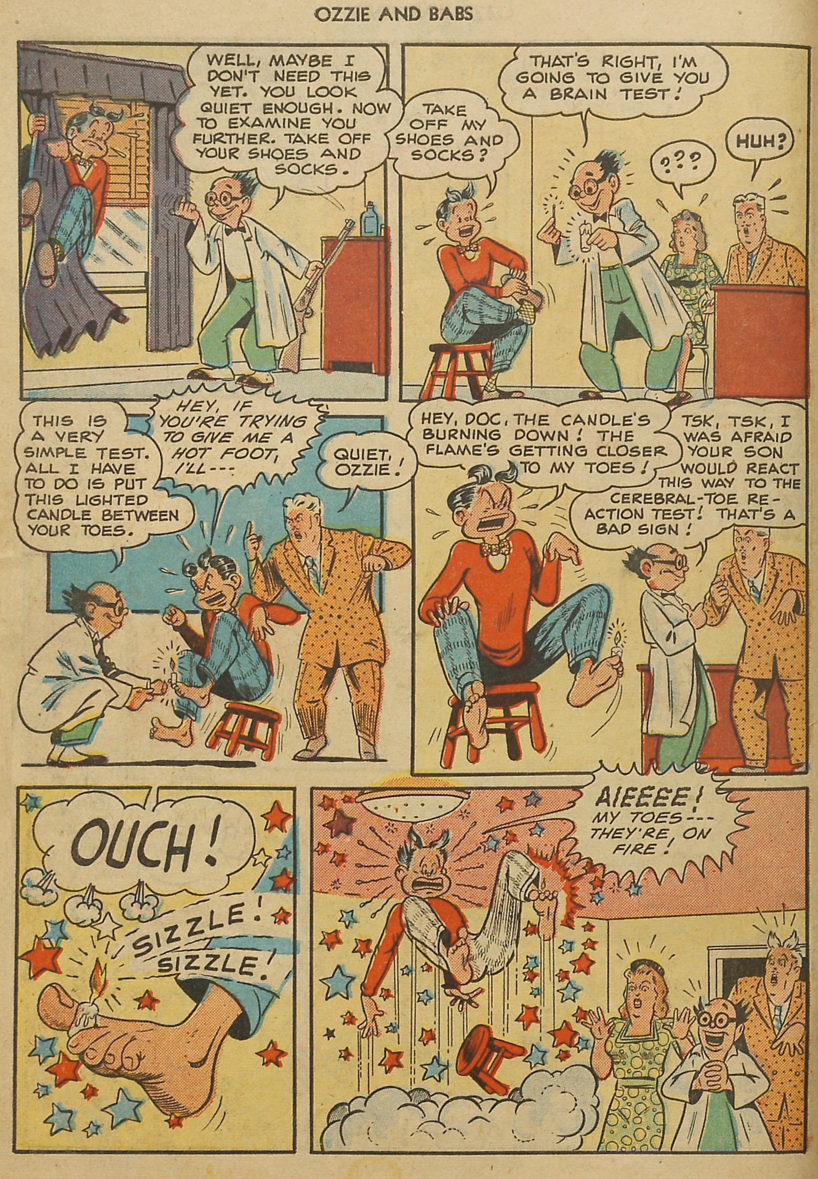 Read online Ozzie And Babs comic -  Issue #7 - 20