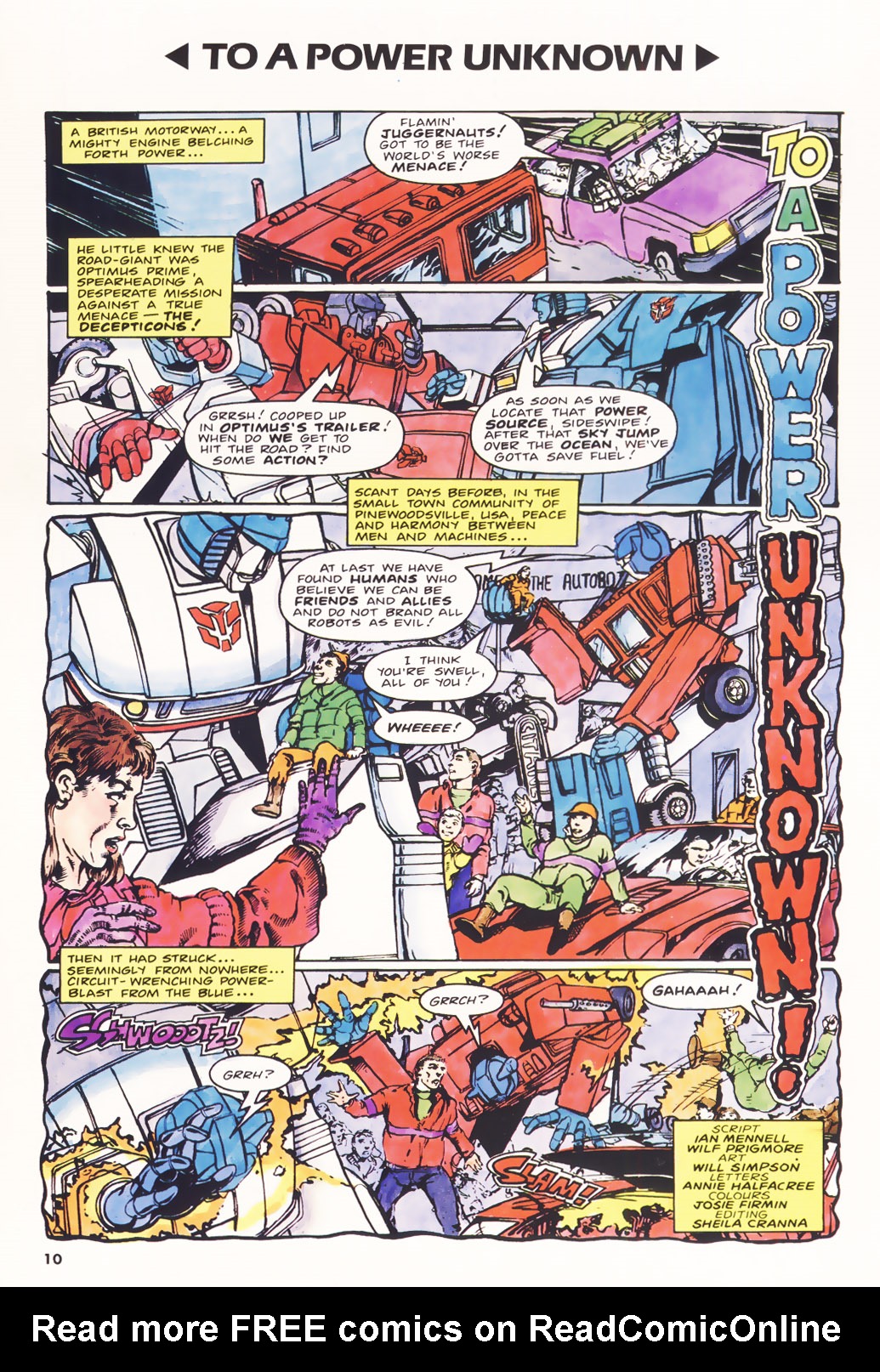Read online The Transformers Annual comic -  Issue #1986 - 9