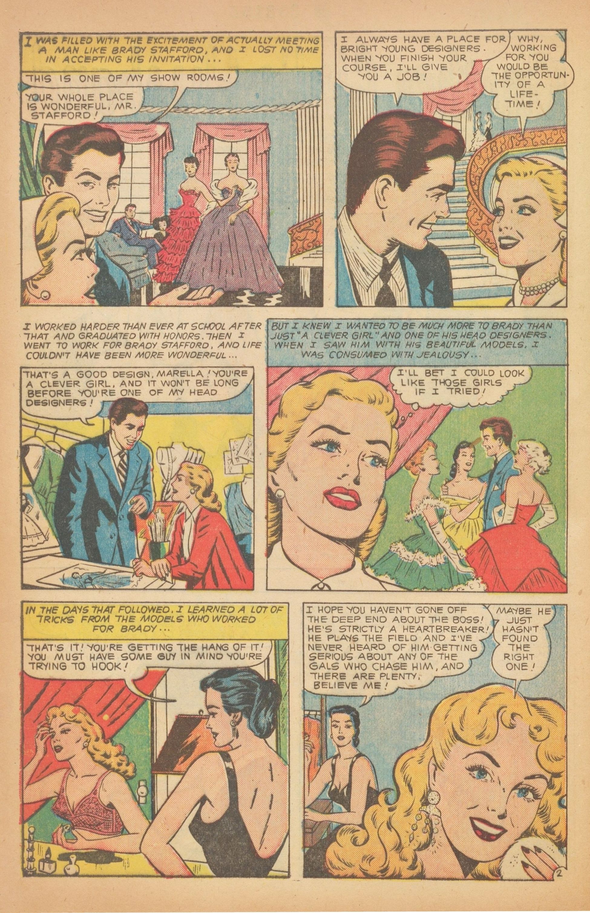 Read online Glamorous Romances comic -  Issue #58 - 4