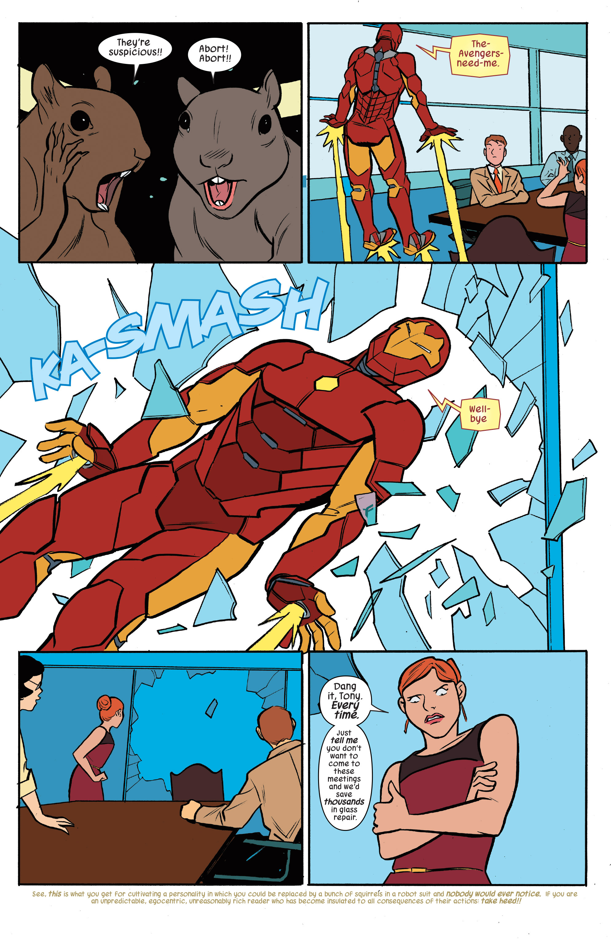 Read online The Unbeatable Squirrel Girl Beats Up the Marvel Universe comic -  Issue # TPB - 50