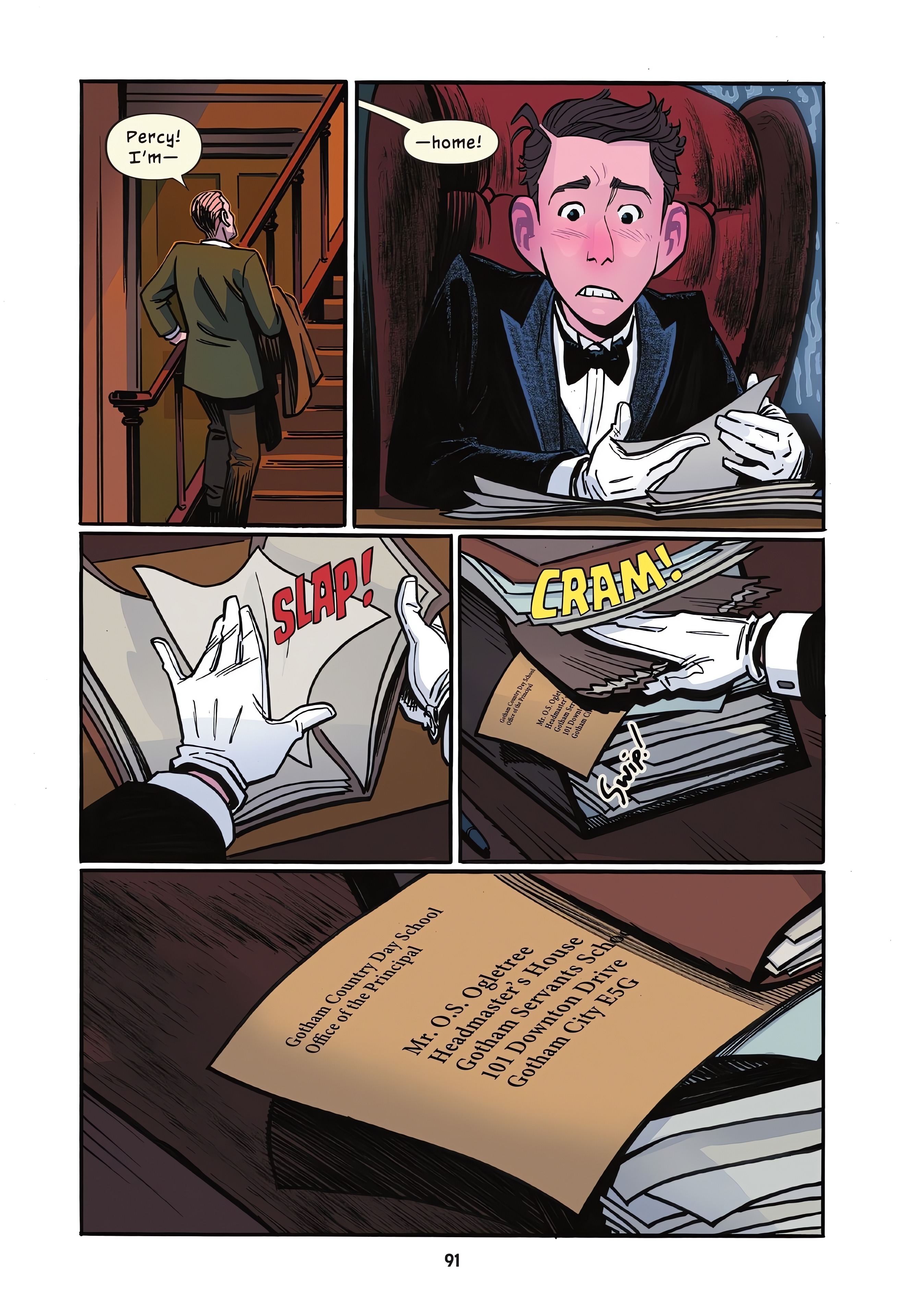 Read online Young Alfred: Pain in the Butler comic -  Issue # TPB (Part 1) - 87
