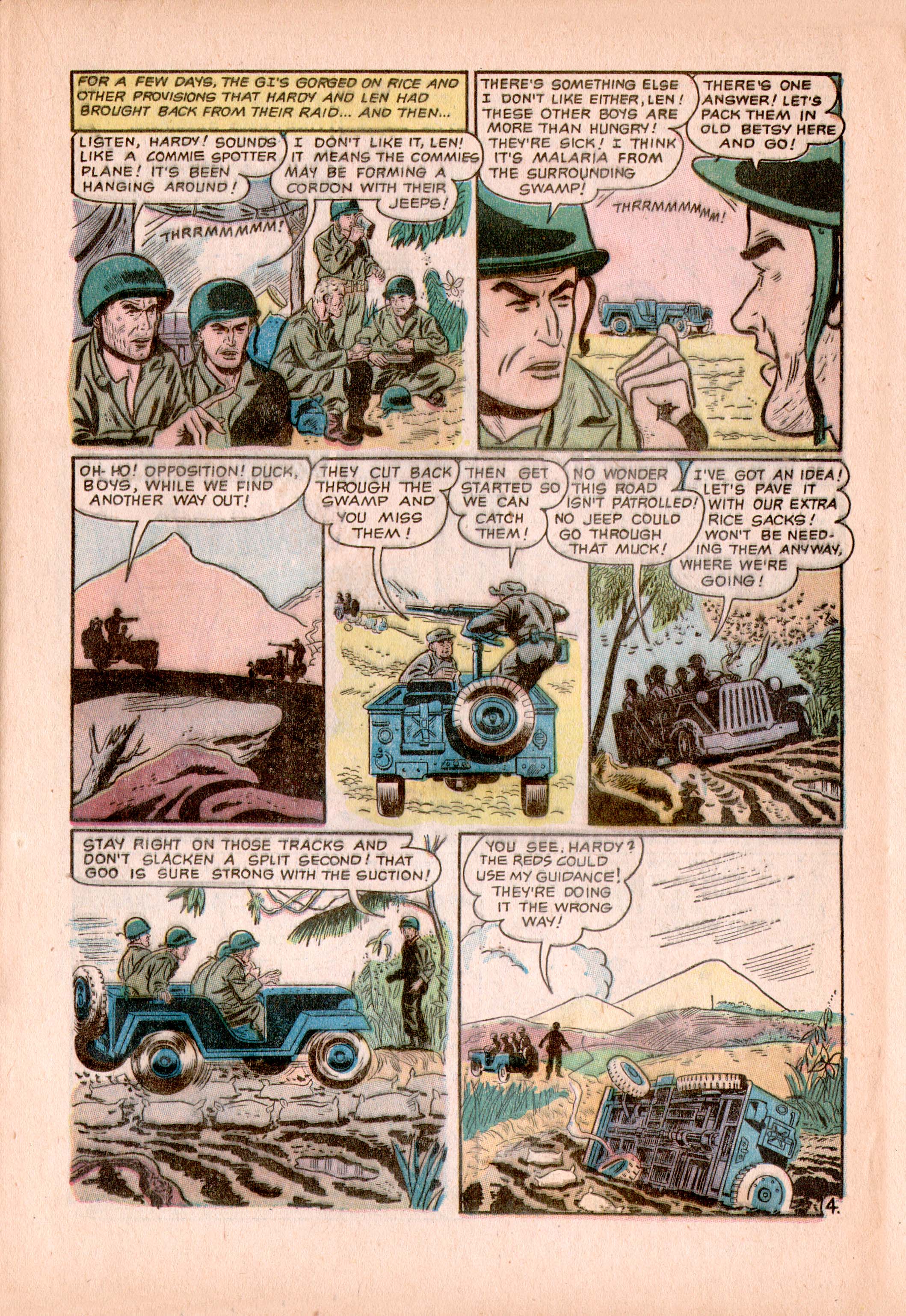 Read online Men in Action (1957) comic -  Issue #5 - 15