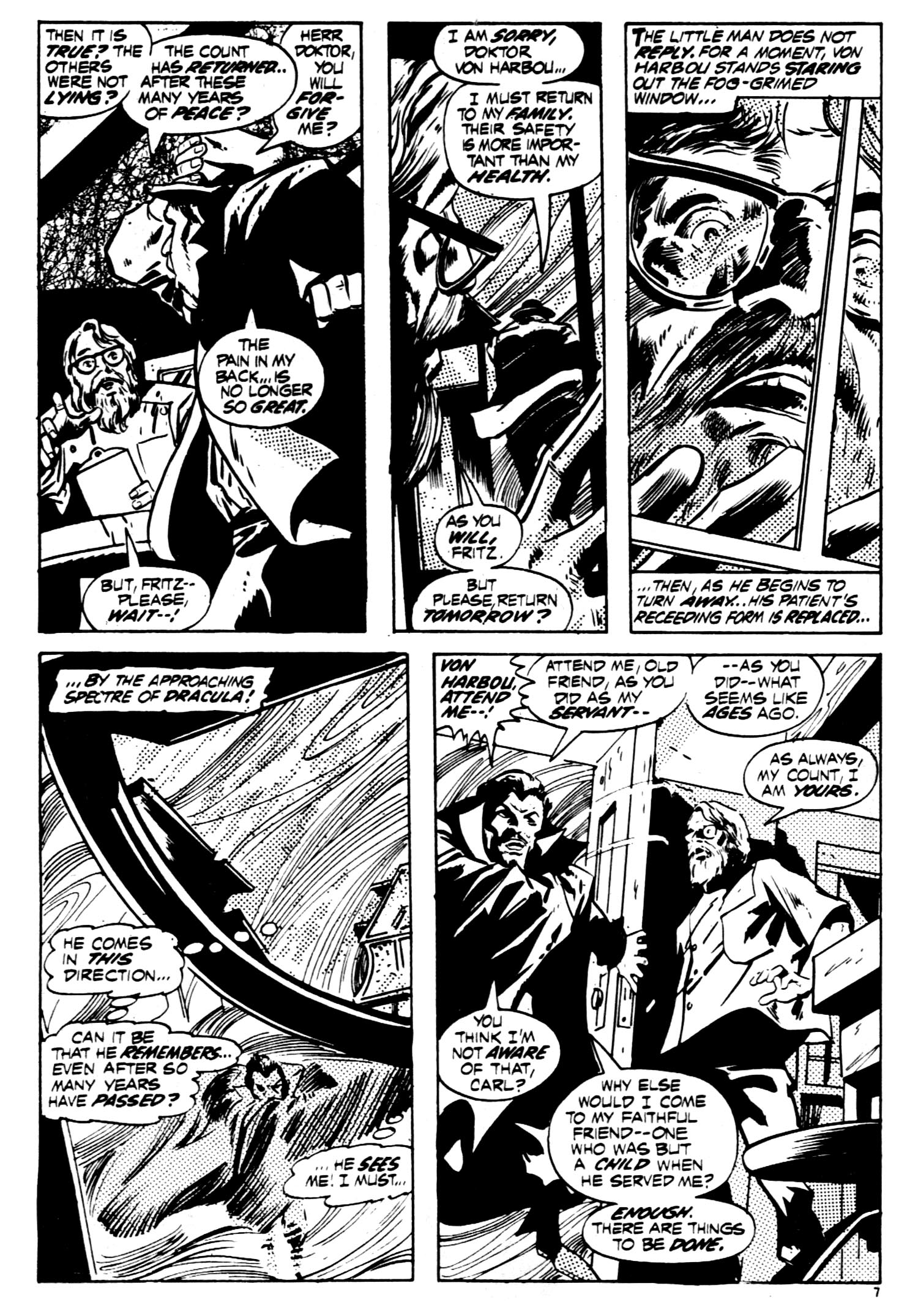 Read online Dracula Lives (1974) comic -  Issue #3 - 7