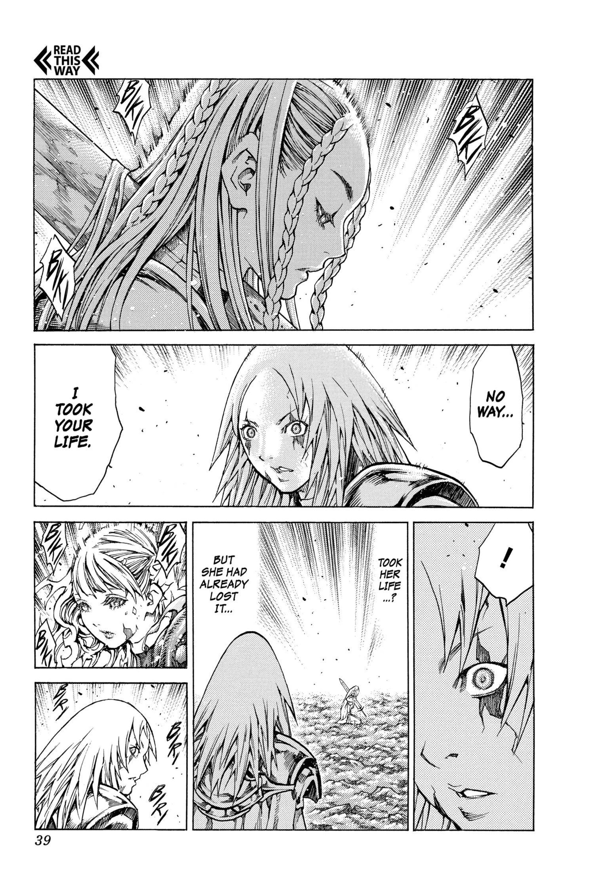 Read online Claymore comic -  Issue #22 - 33