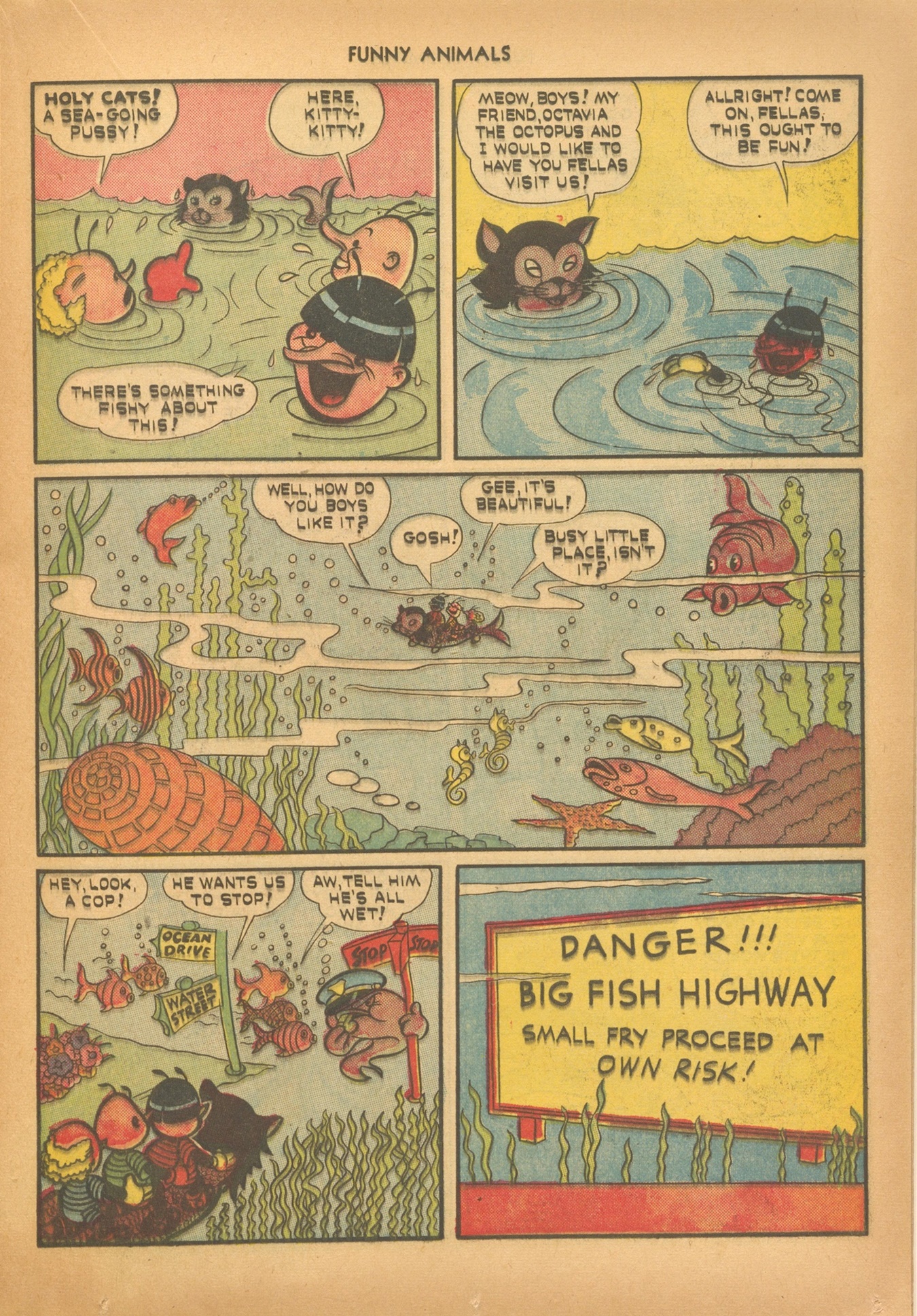 Read online Fawcett's Funny Animals comic -  Issue #12 - 25