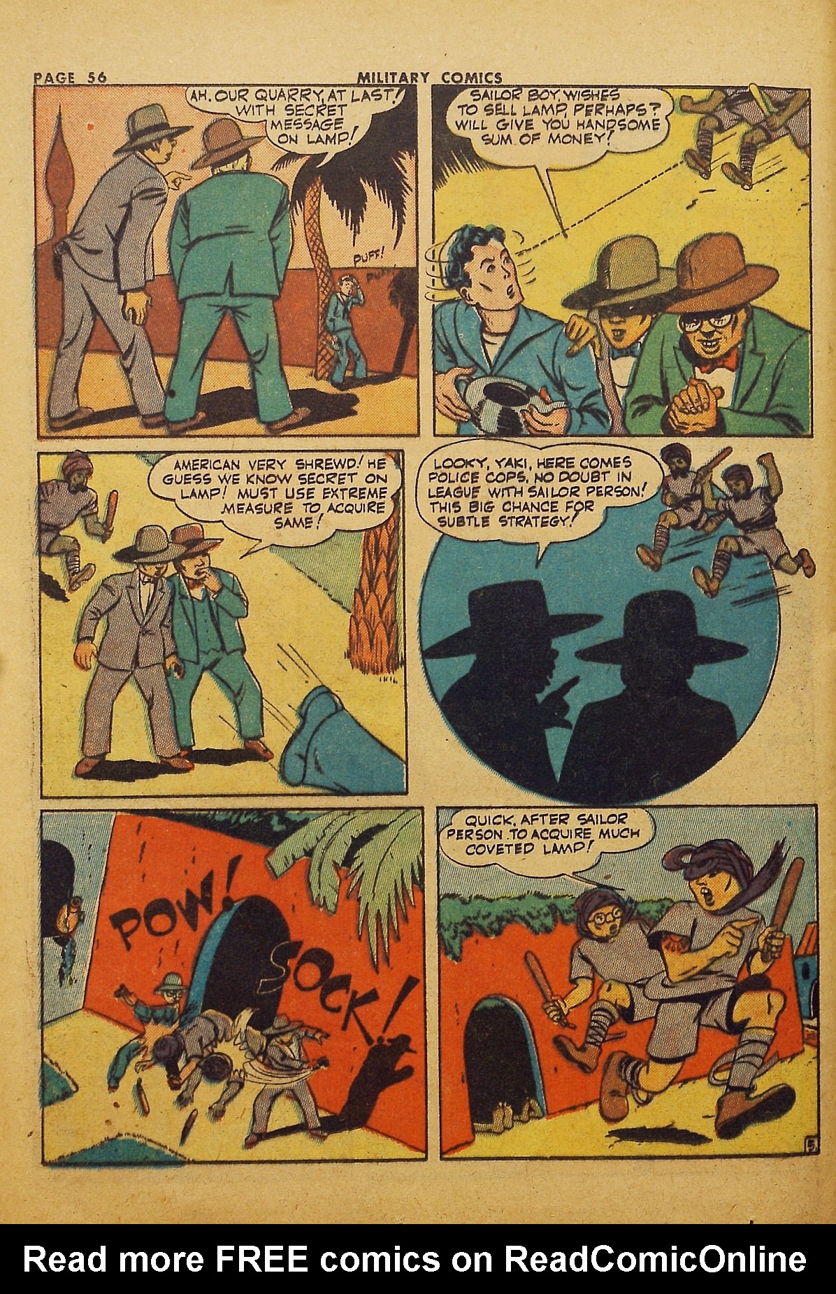 Read online Military Comics comic -  Issue #22 - 58