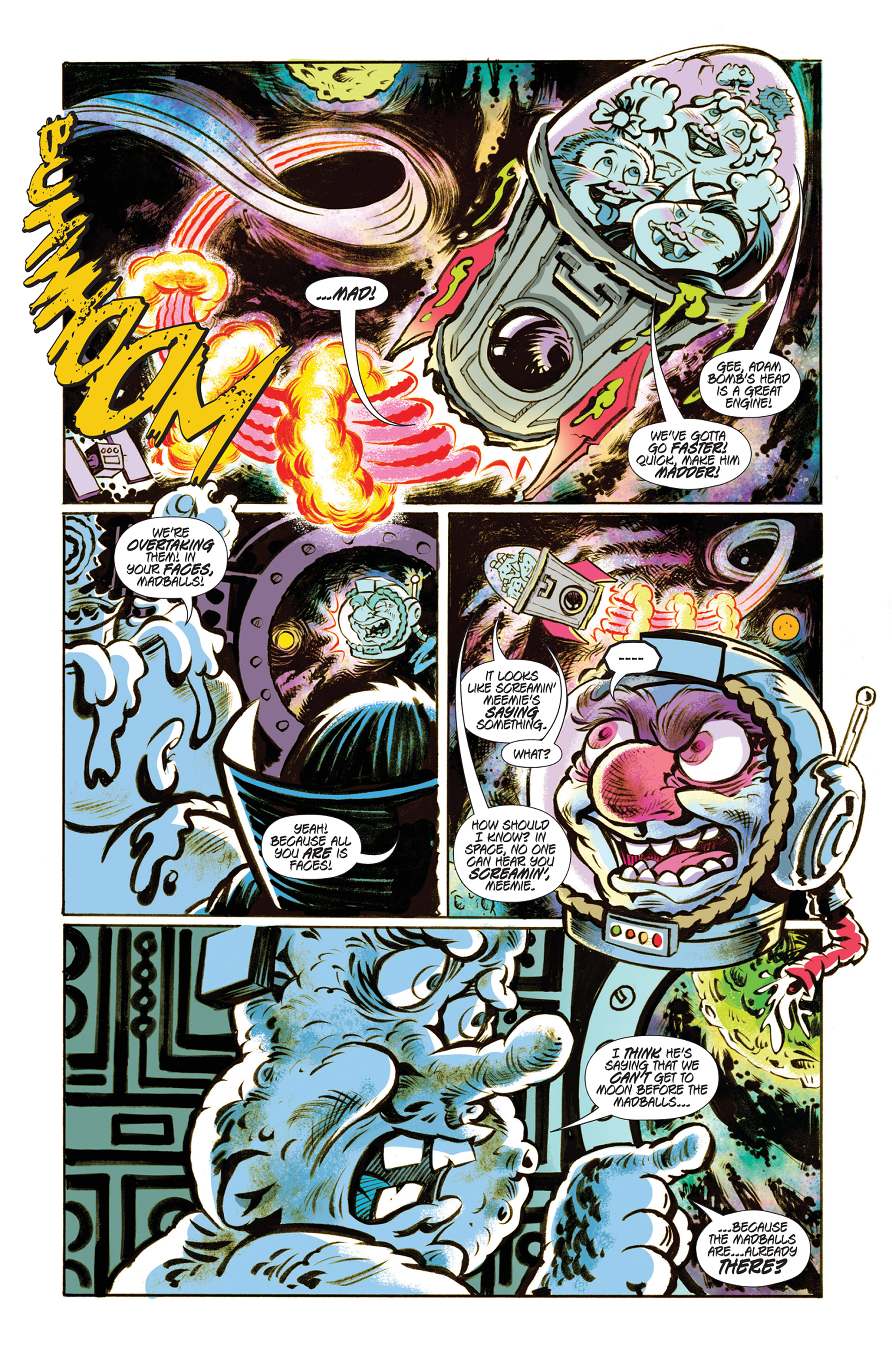 Read online Madballs vs Garbage Pail Kids – Time Again, Slime Again comic -  Issue #4 - 12