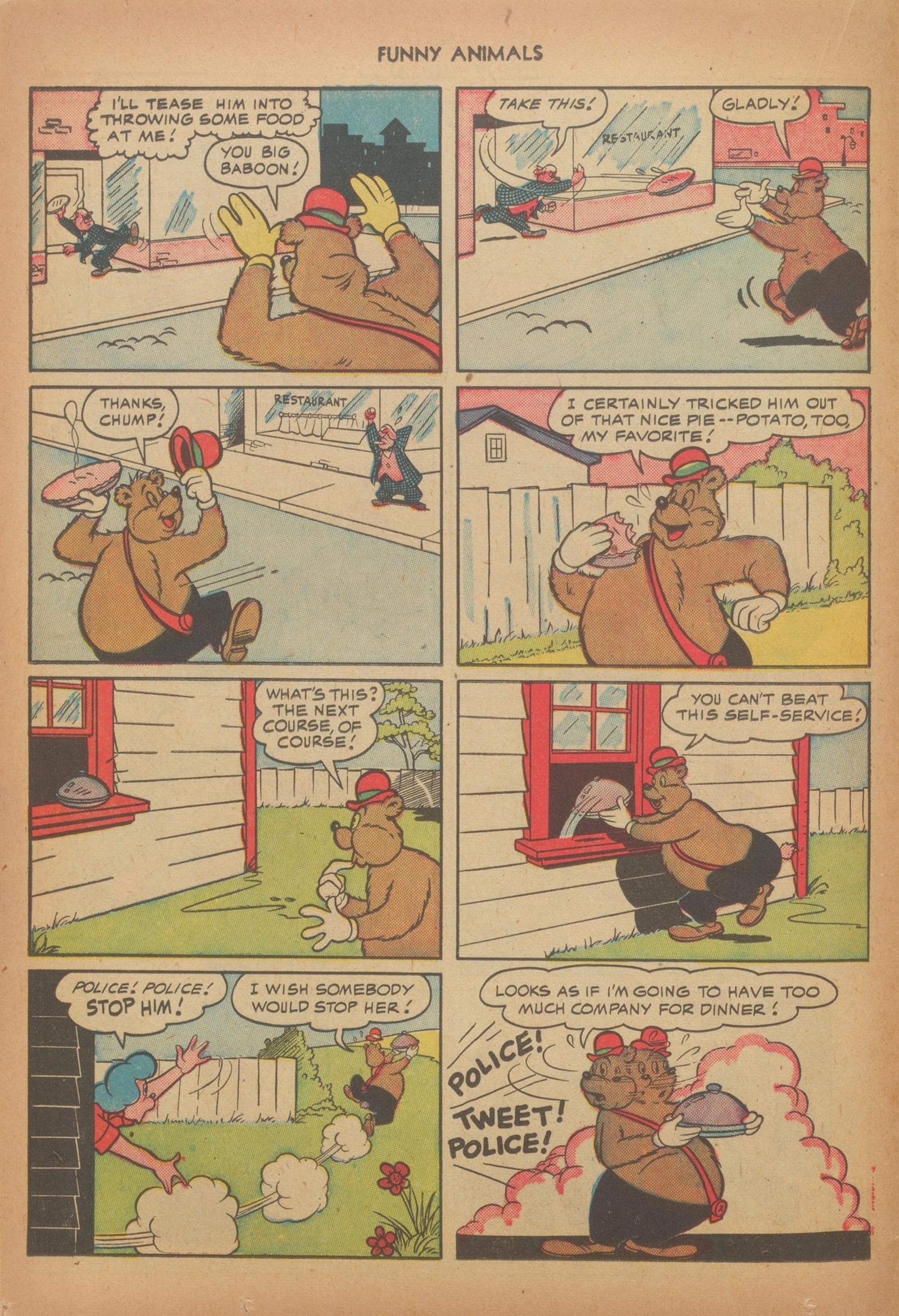 Read online Fawcett's Funny Animals comic -  Issue #72 - 14