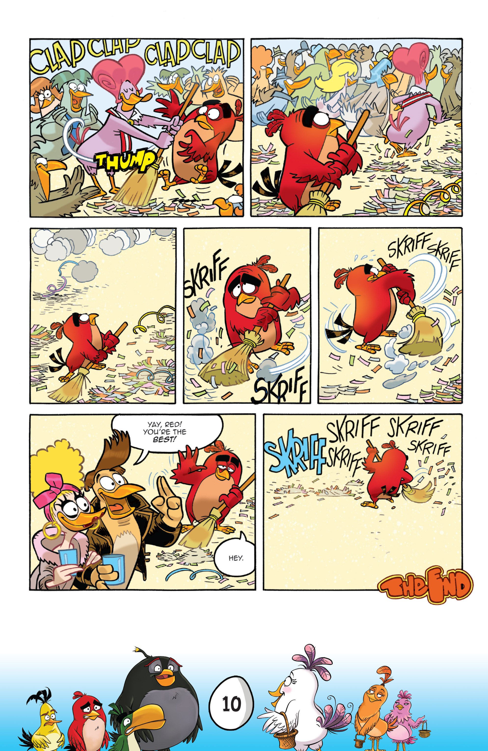 Read online Angry Birds: Flight School comic -  Issue #1 - 12