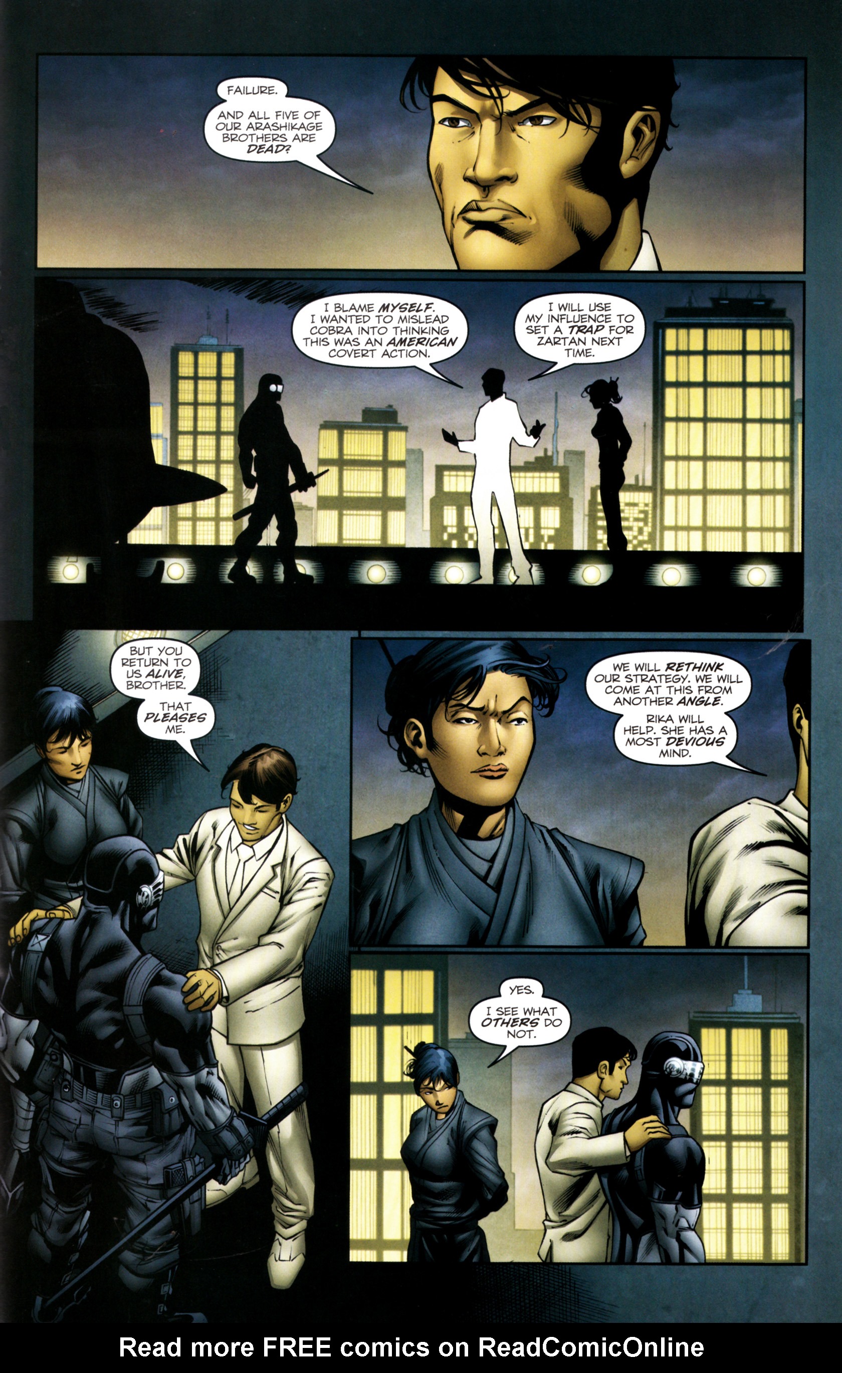 Read online Snake Eyes and Storm Shadow comic -  Issue #13 - 24