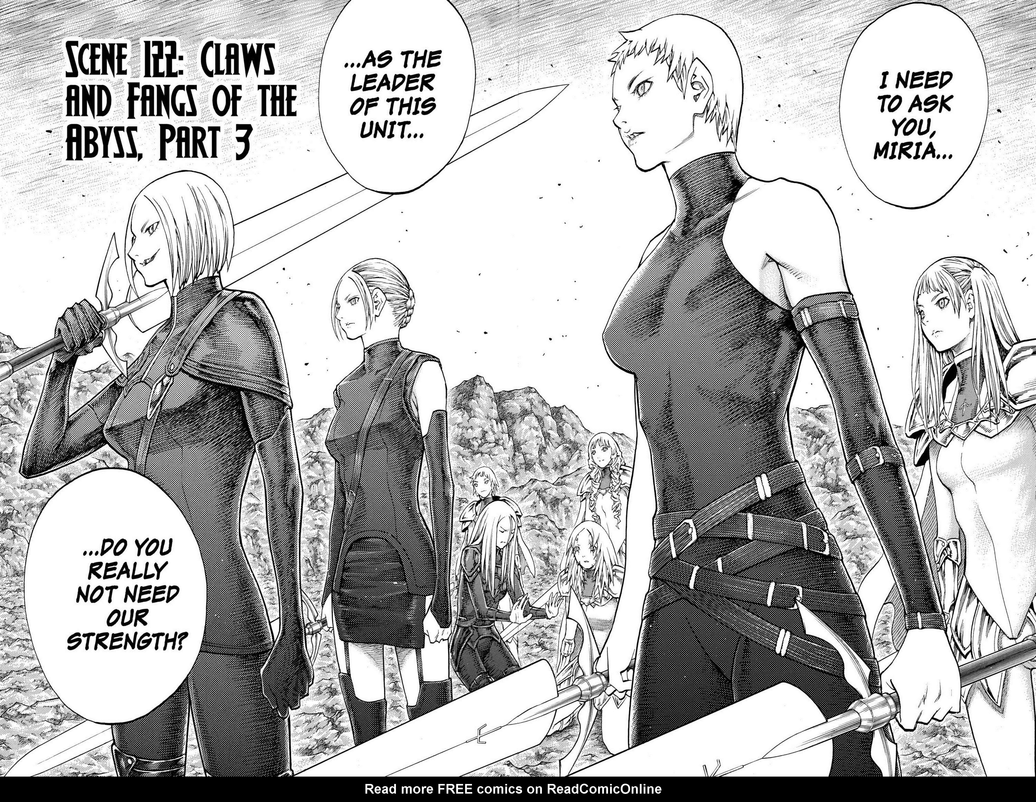 Read online Claymore comic -  Issue #22 - 56