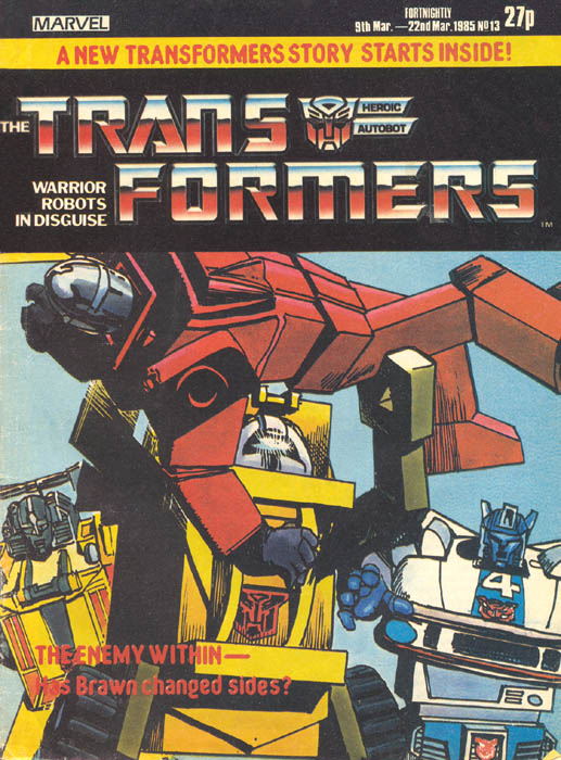 Read online The Transformers (UK) comic -  Issue #13 - 1