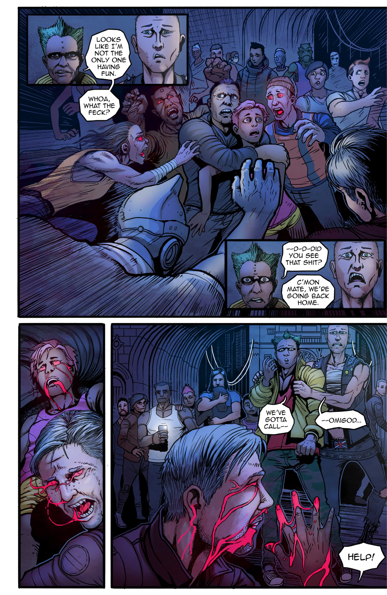 Read online Butcher Queen: Planet of the Dead comic -  Issue #3 - 10