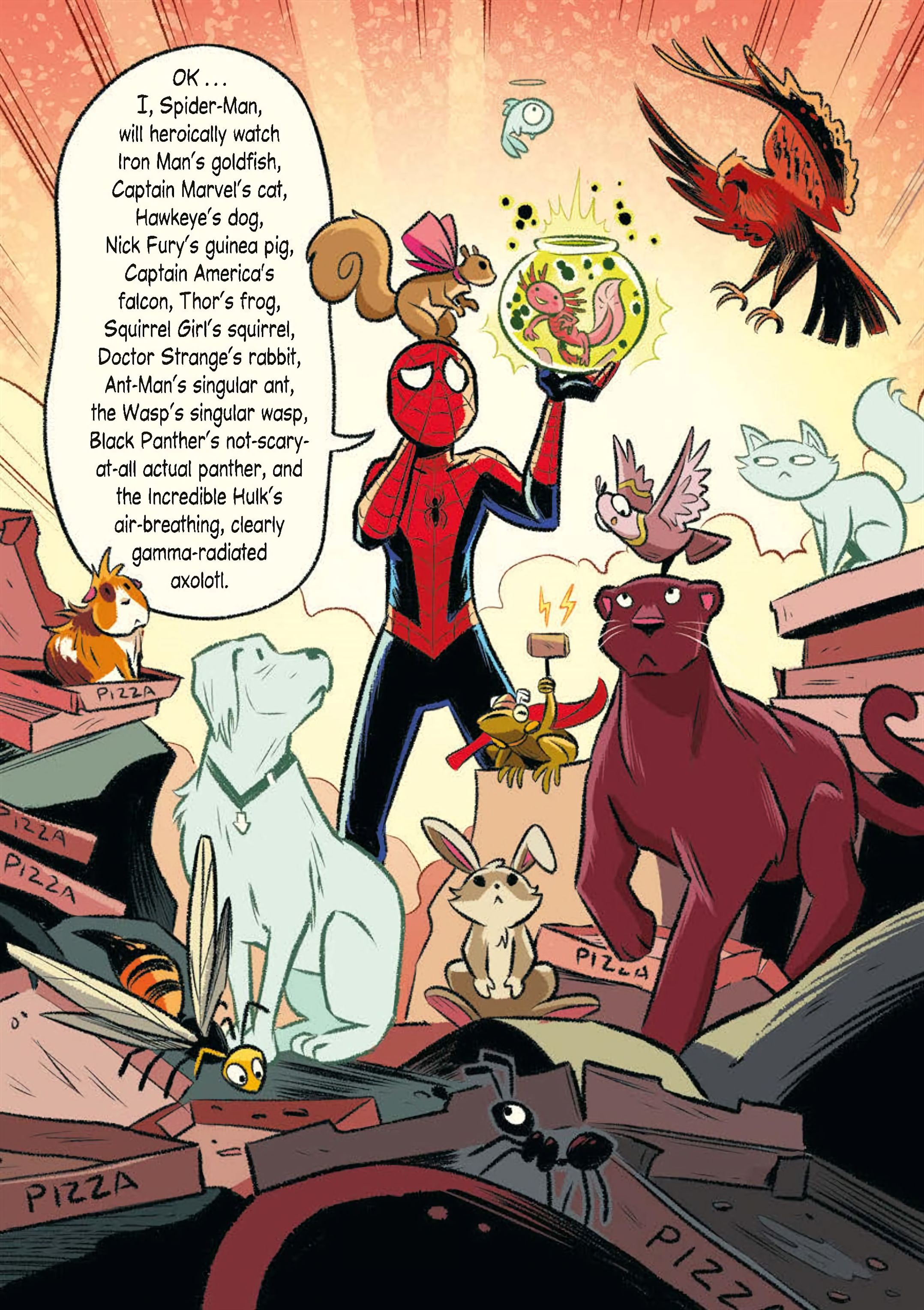 Read online Spider-Man: Animals Assemble! comic -  Issue # TPB - 55