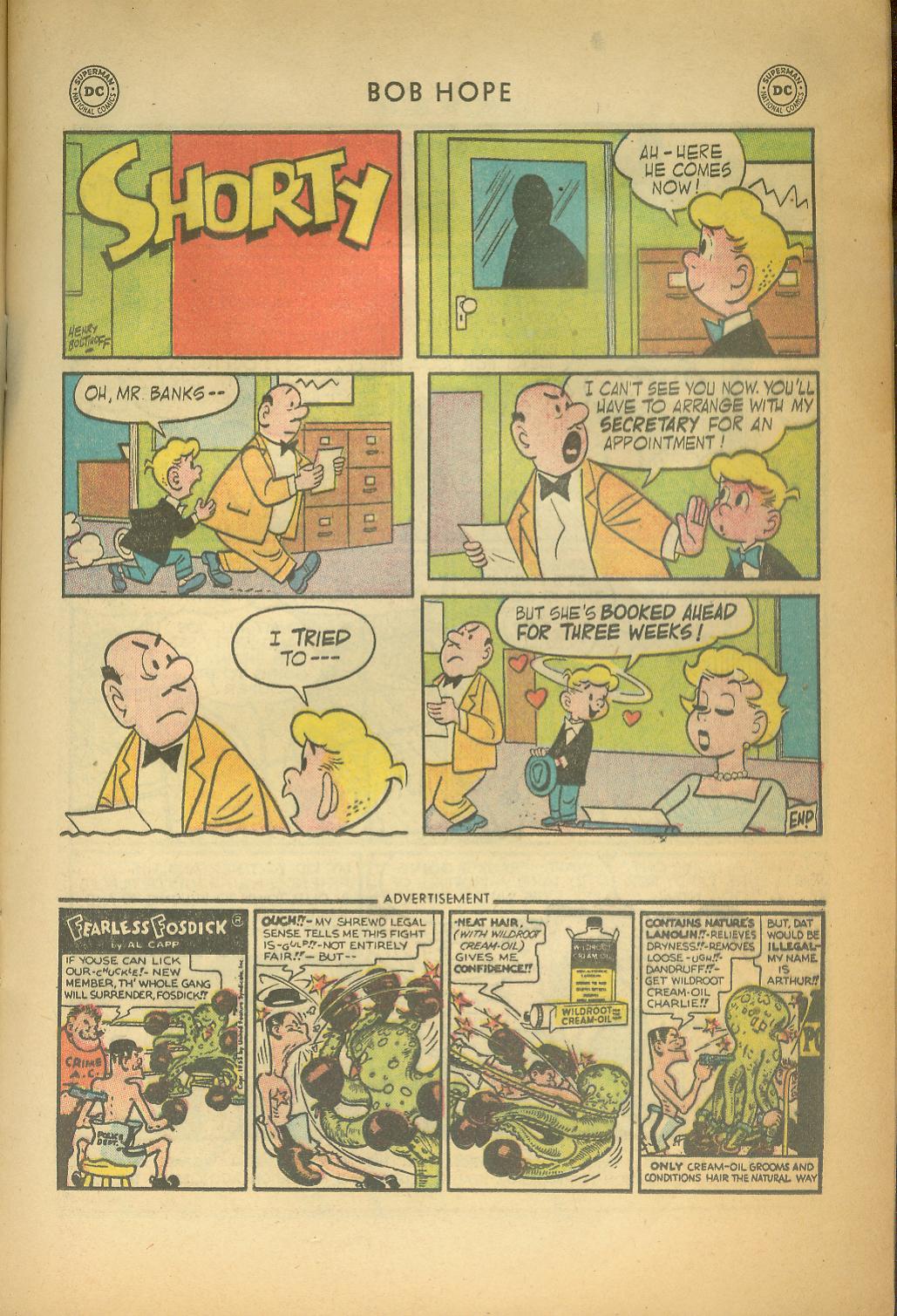 Read online The Adventures of Bob Hope comic -  Issue #38 - 11