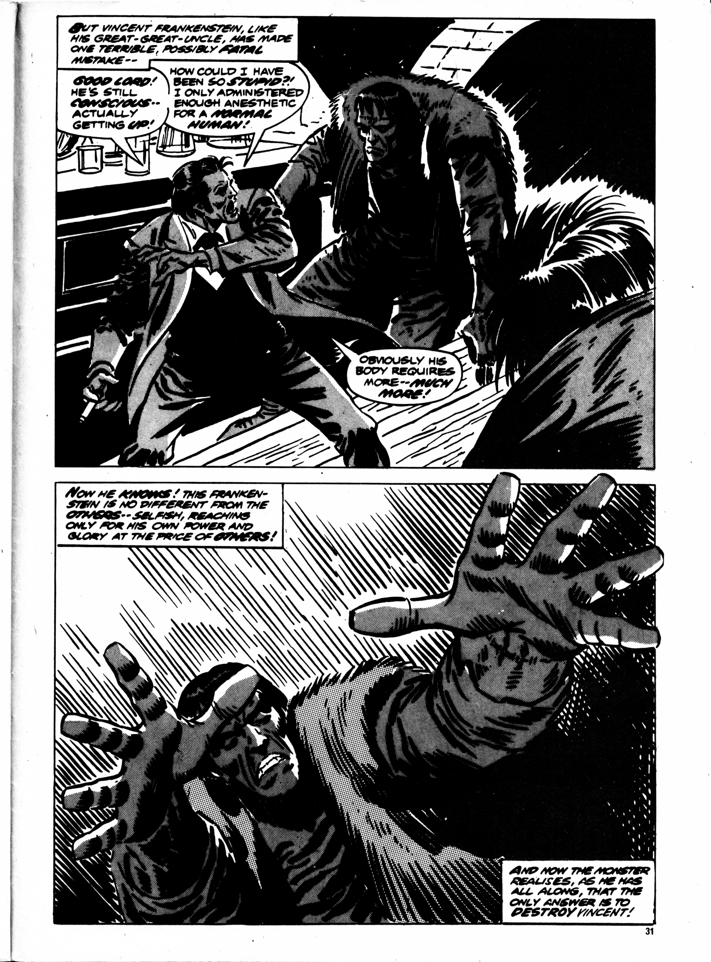 Read online Dracula Lives (1974) comic -  Issue #19 - 31