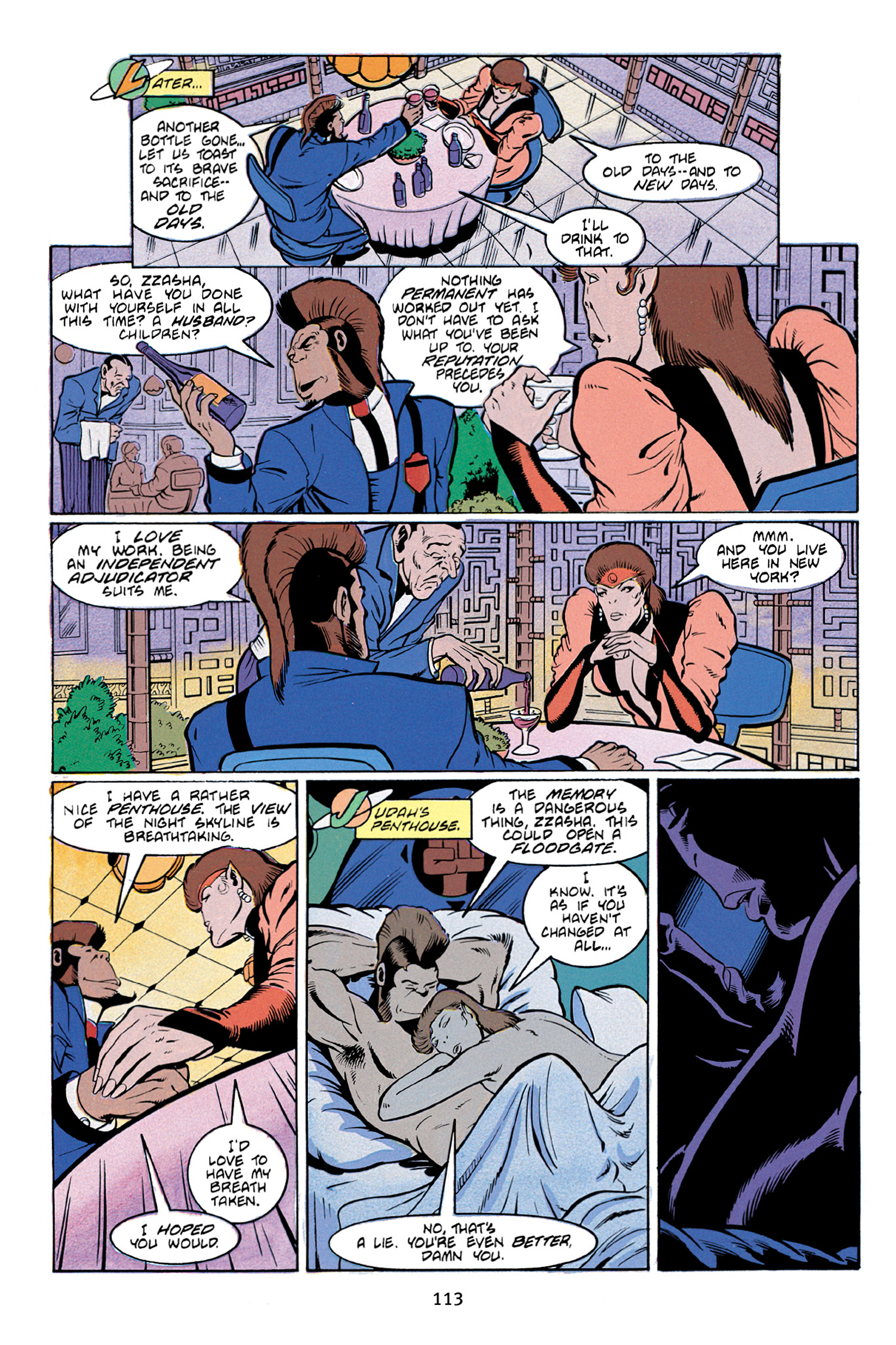 Read online Nexus Omnibus comic -  Issue # TPB 4 - 112