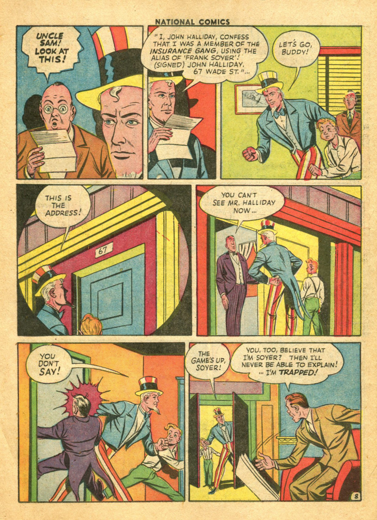 Read online National Comics comic -  Issue #38 - 10