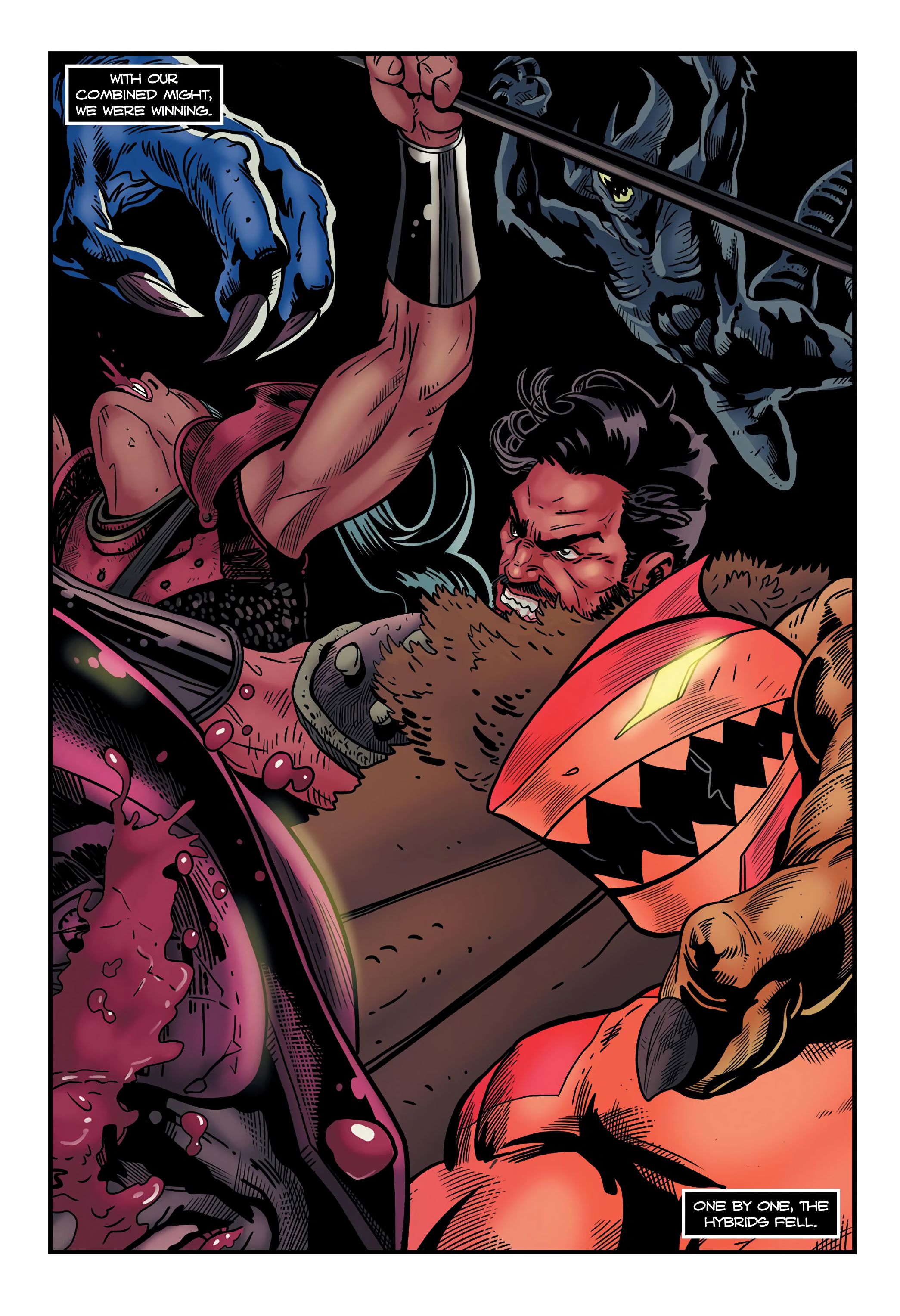 Read online Dinosaur Warrior comic -  Issue # TPB - 128
