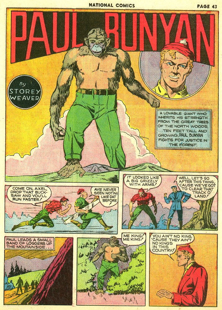 Read online National Comics comic -  Issue #6 - 45