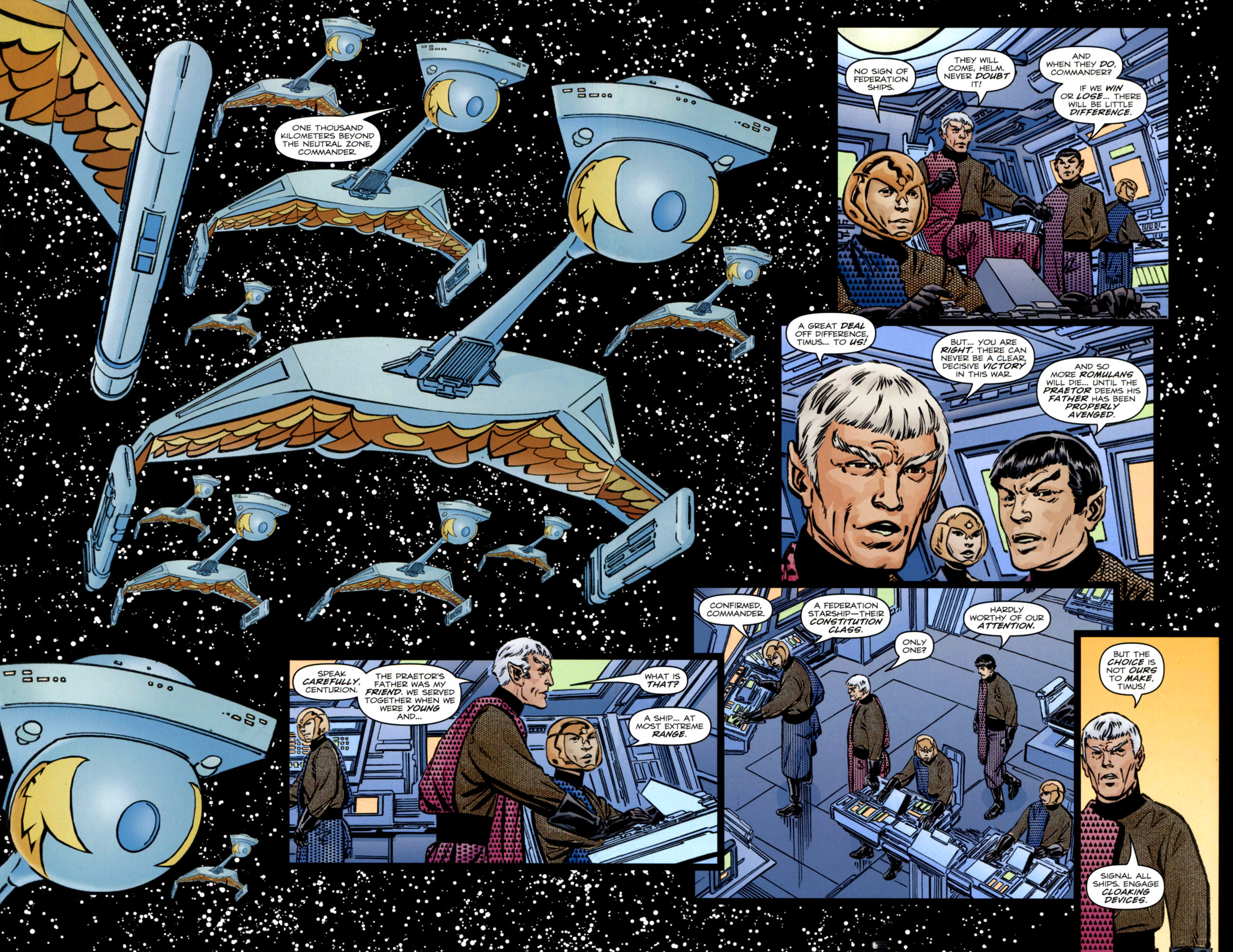 Read online Star Trek: Romulans Schism comic -  Issue #2 - 9