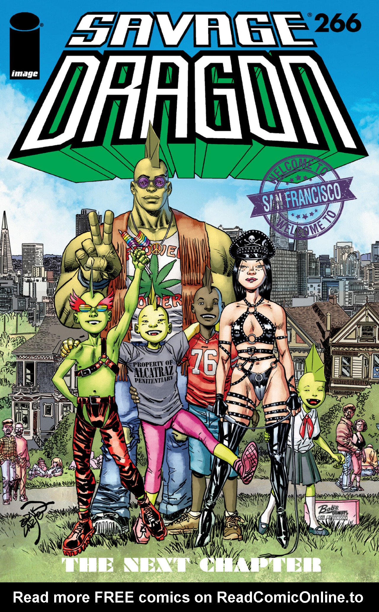Read online The Savage Dragon (1993) comic -  Issue #266 - 1