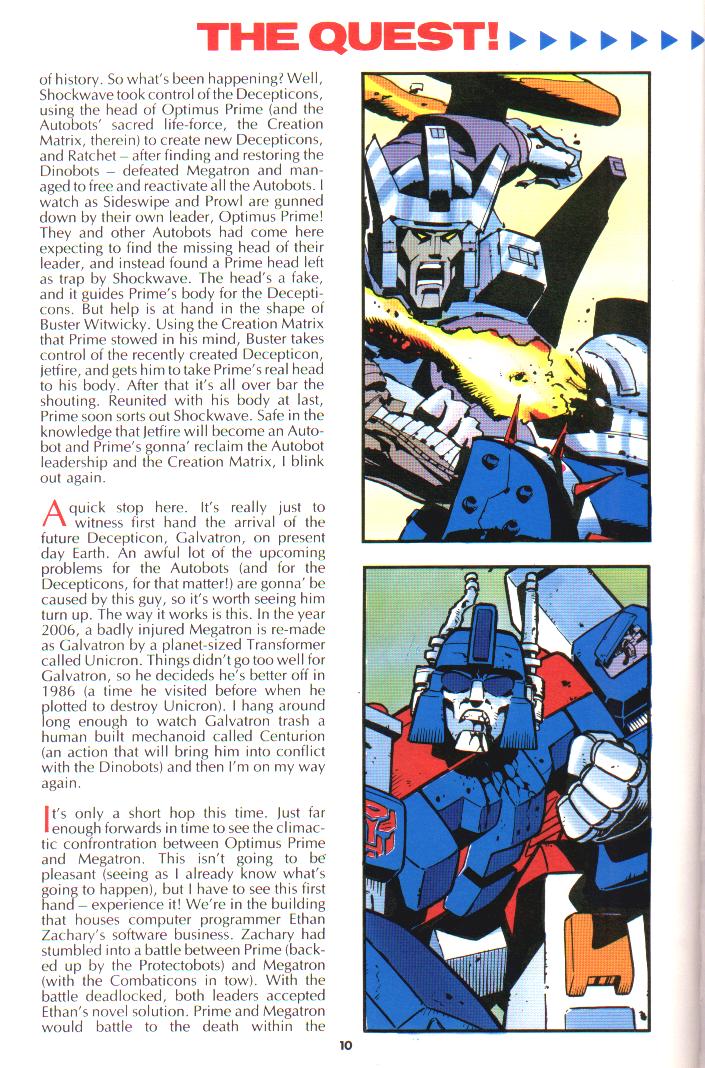 Read online The Transformers Annual comic -  Issue #1989 - 6