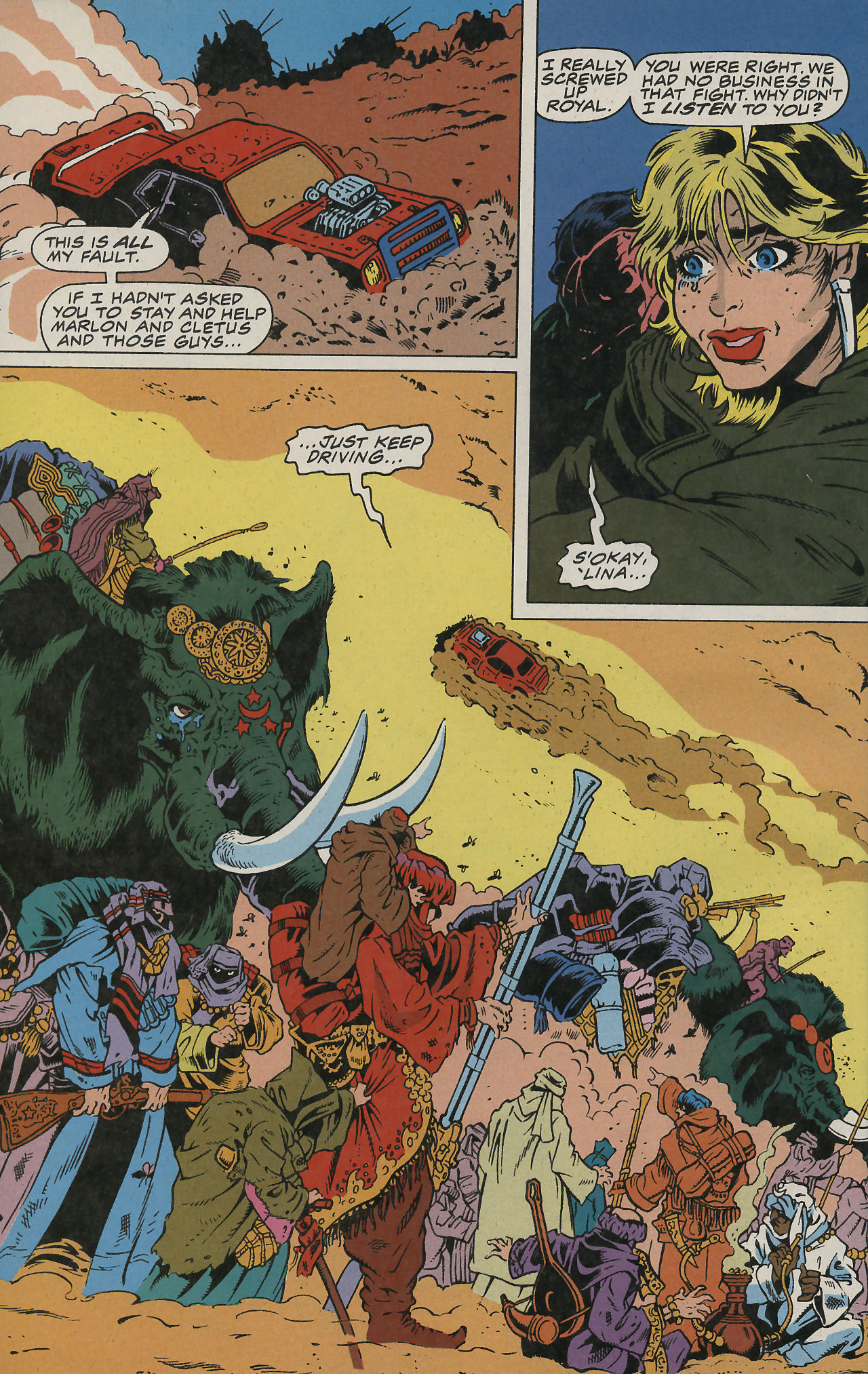 Read online Lawdog comic -  Issue #4 - 17