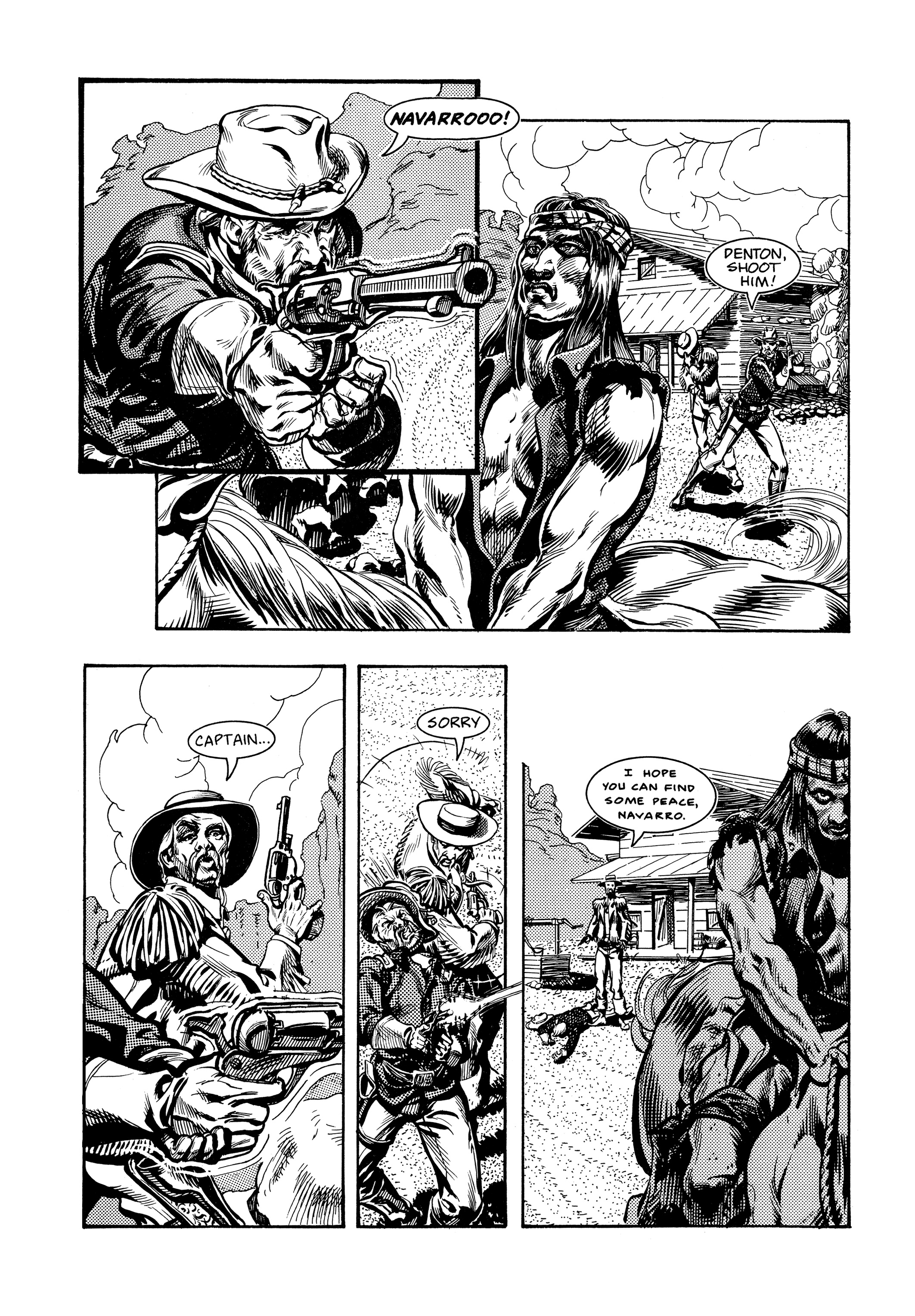 Read online Bounty and Navarro: Tales of the Old West comic -  Issue # TPB - 103
