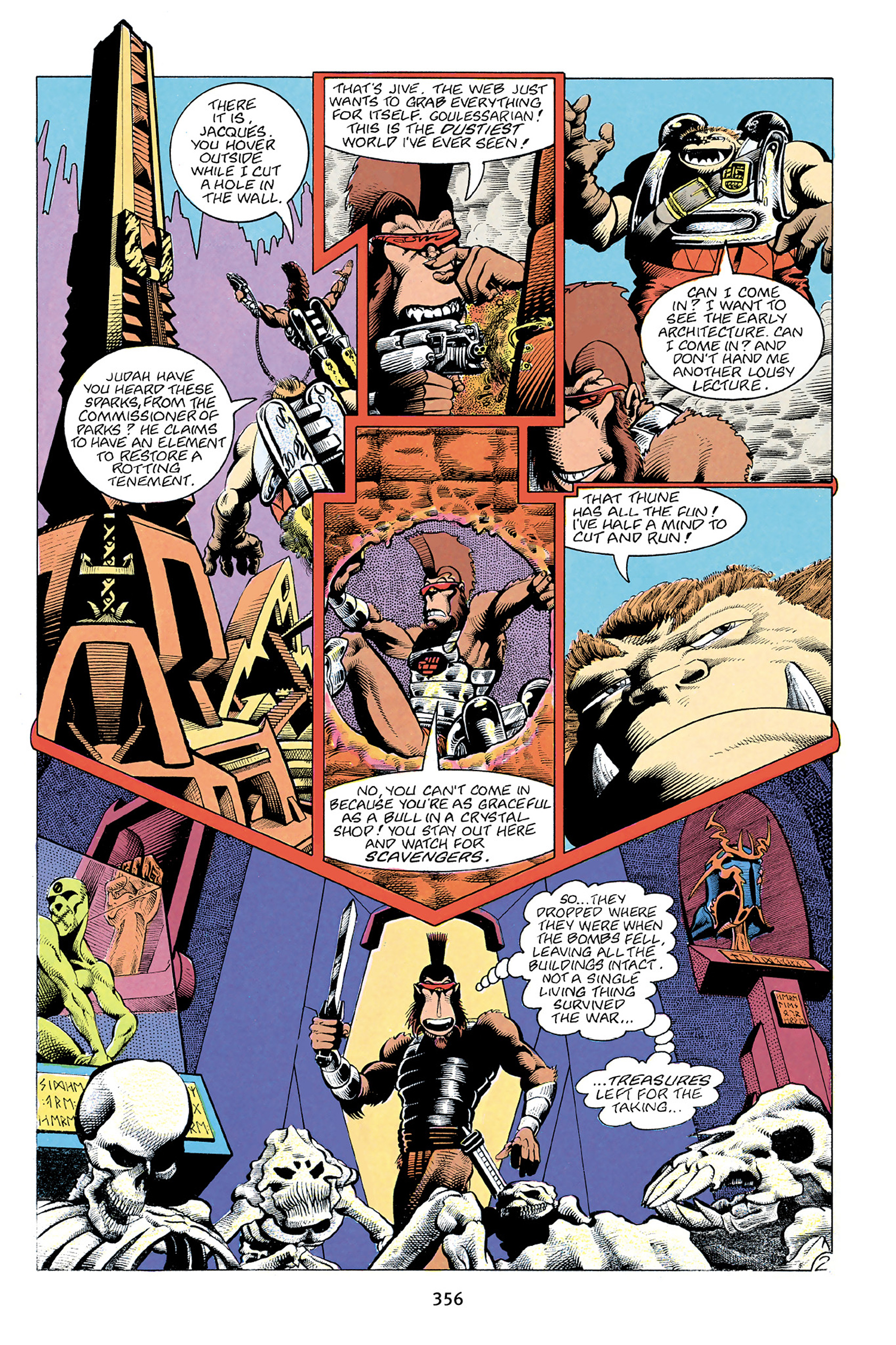 Read online Nexus Omnibus comic -  Issue # TPB 4 - 353