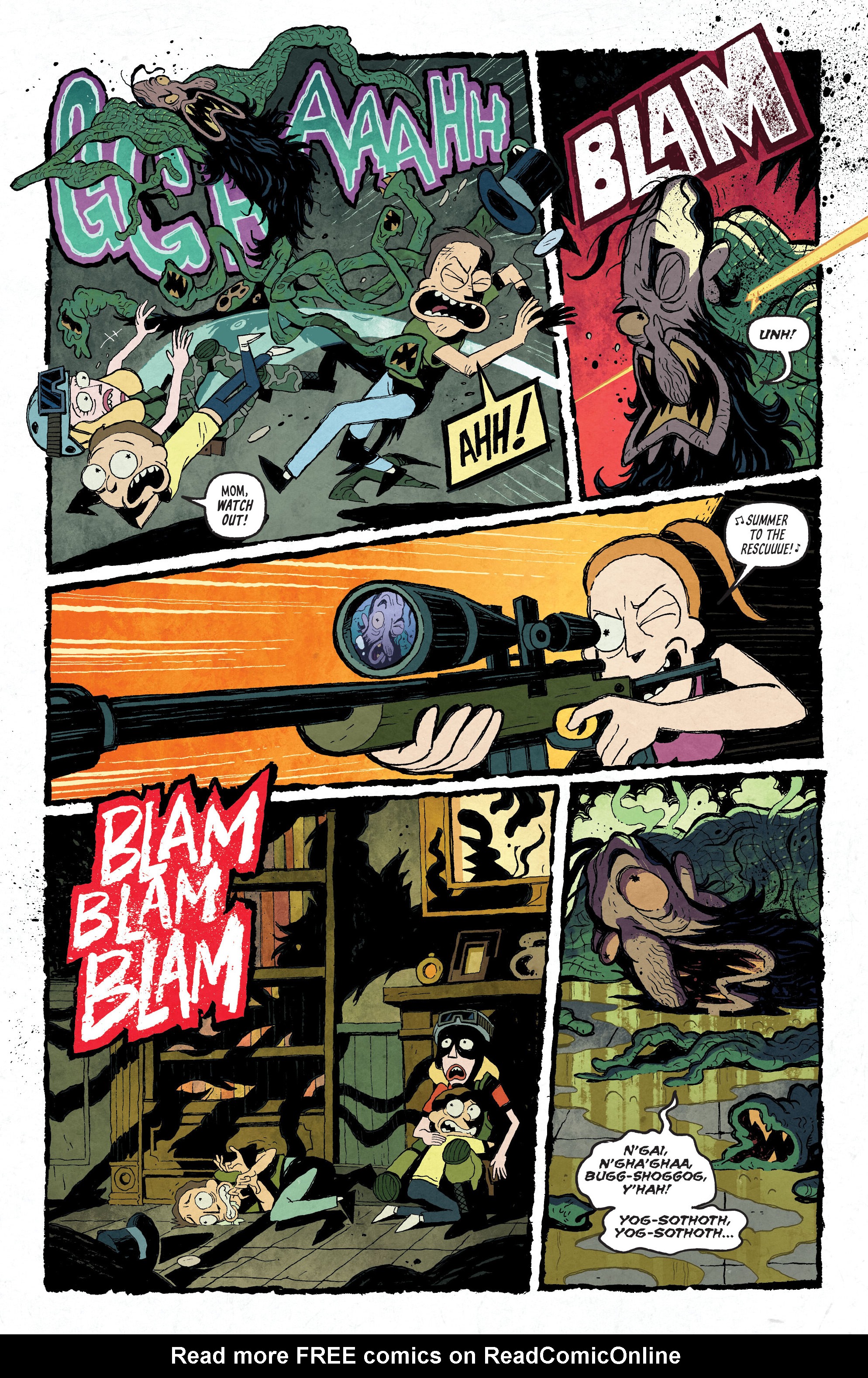 Read online Rick and Morty: vs. Cthulhu comic -  Issue # TPB - 19