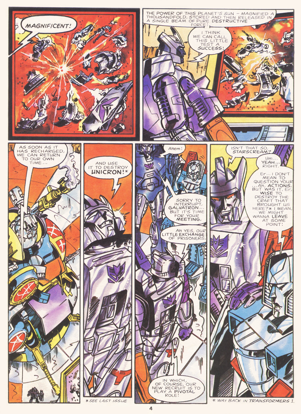 Read online The Transformers (UK) comic -  Issue #85 - 4