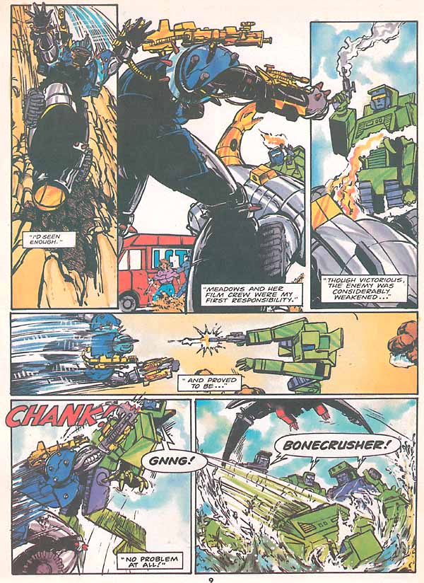 Read online The Transformers (UK) comic -  Issue #77 - 8