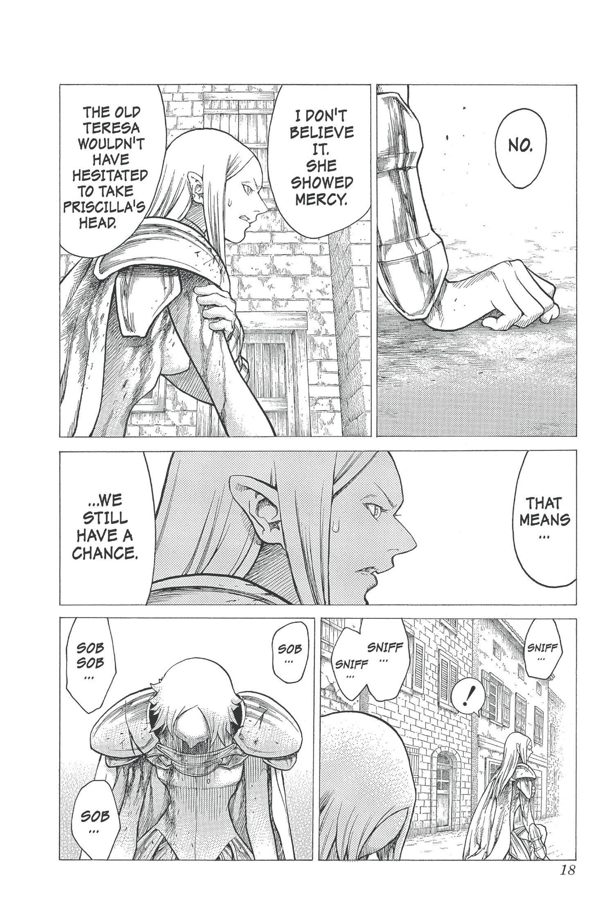 Read online Claymore comic -  Issue #5 - 18