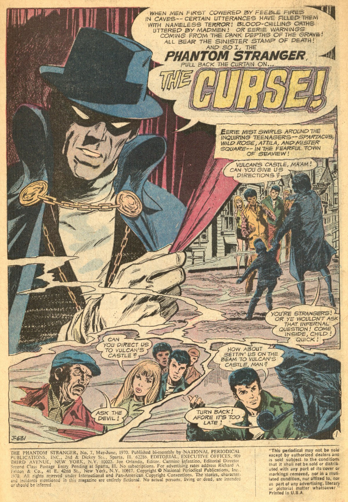 Read online The Phantom Stranger (1969) comic -  Issue #7 - 4