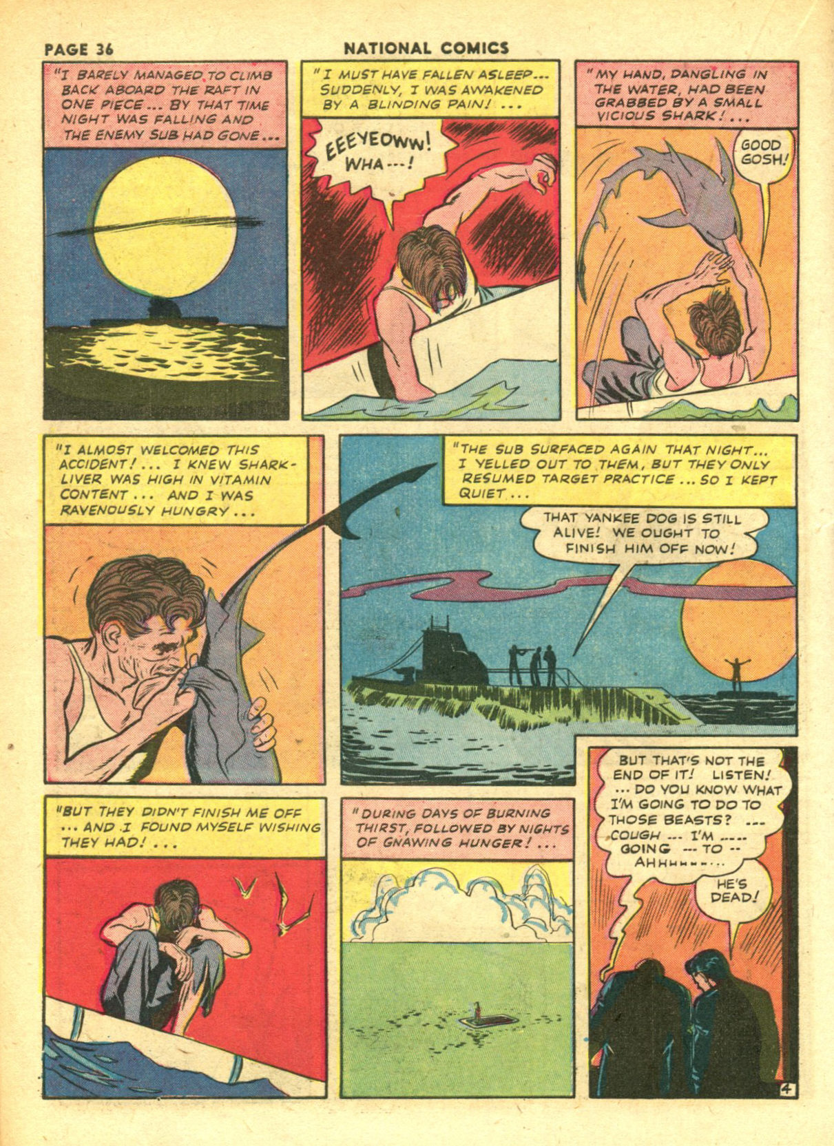 Read online National Comics comic -  Issue #32 - 38