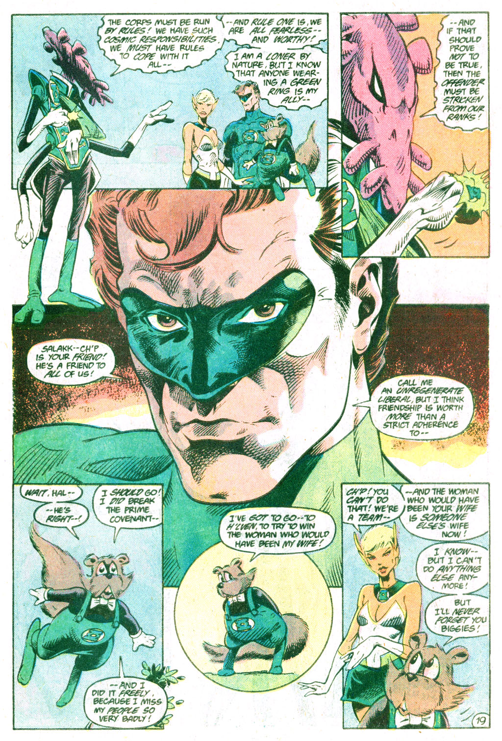 Read online The Green Lantern Corps comic -  Issue #215 - 19