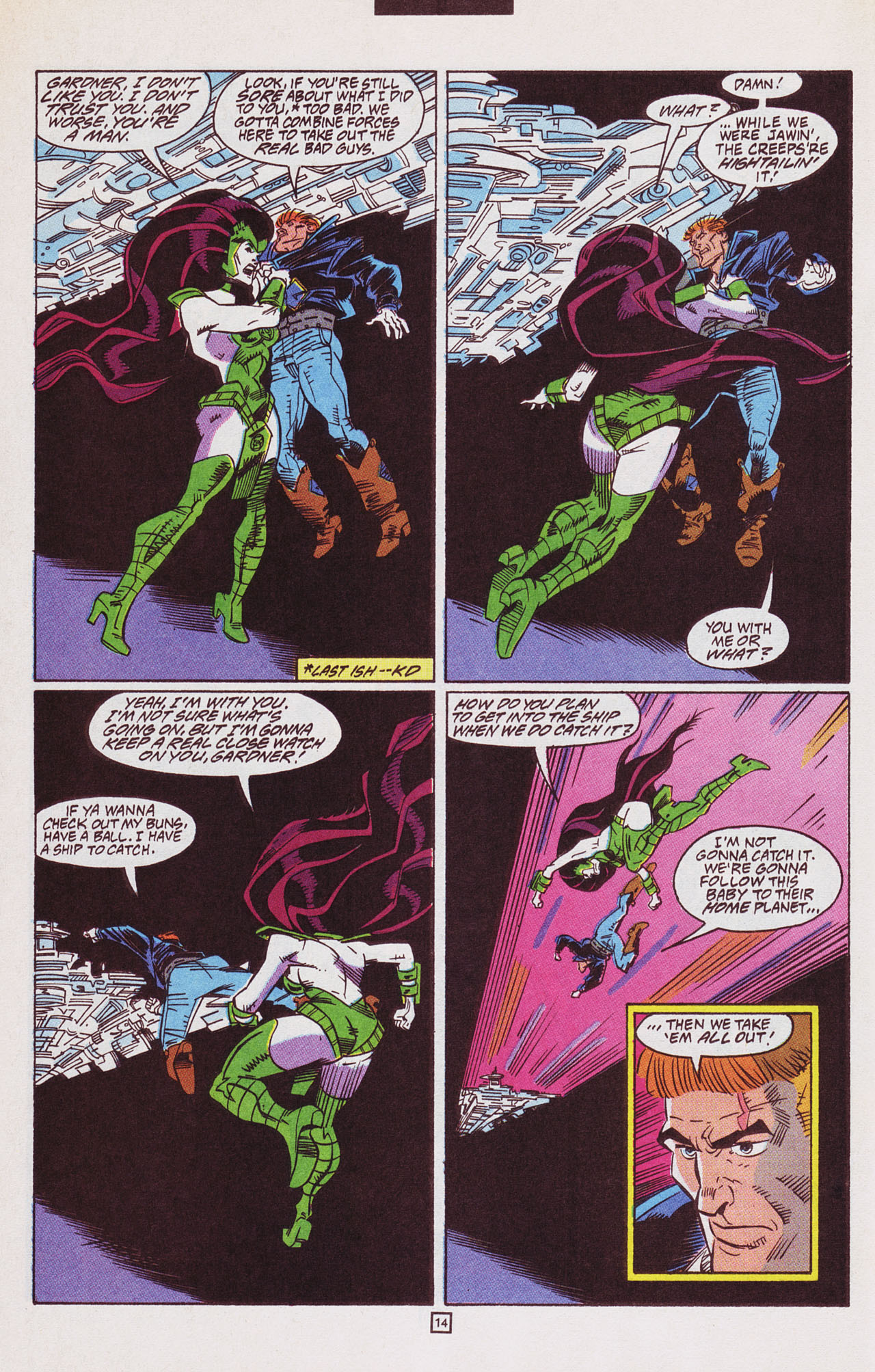 Read online Guy Gardner comic -  Issue #10 - 21
